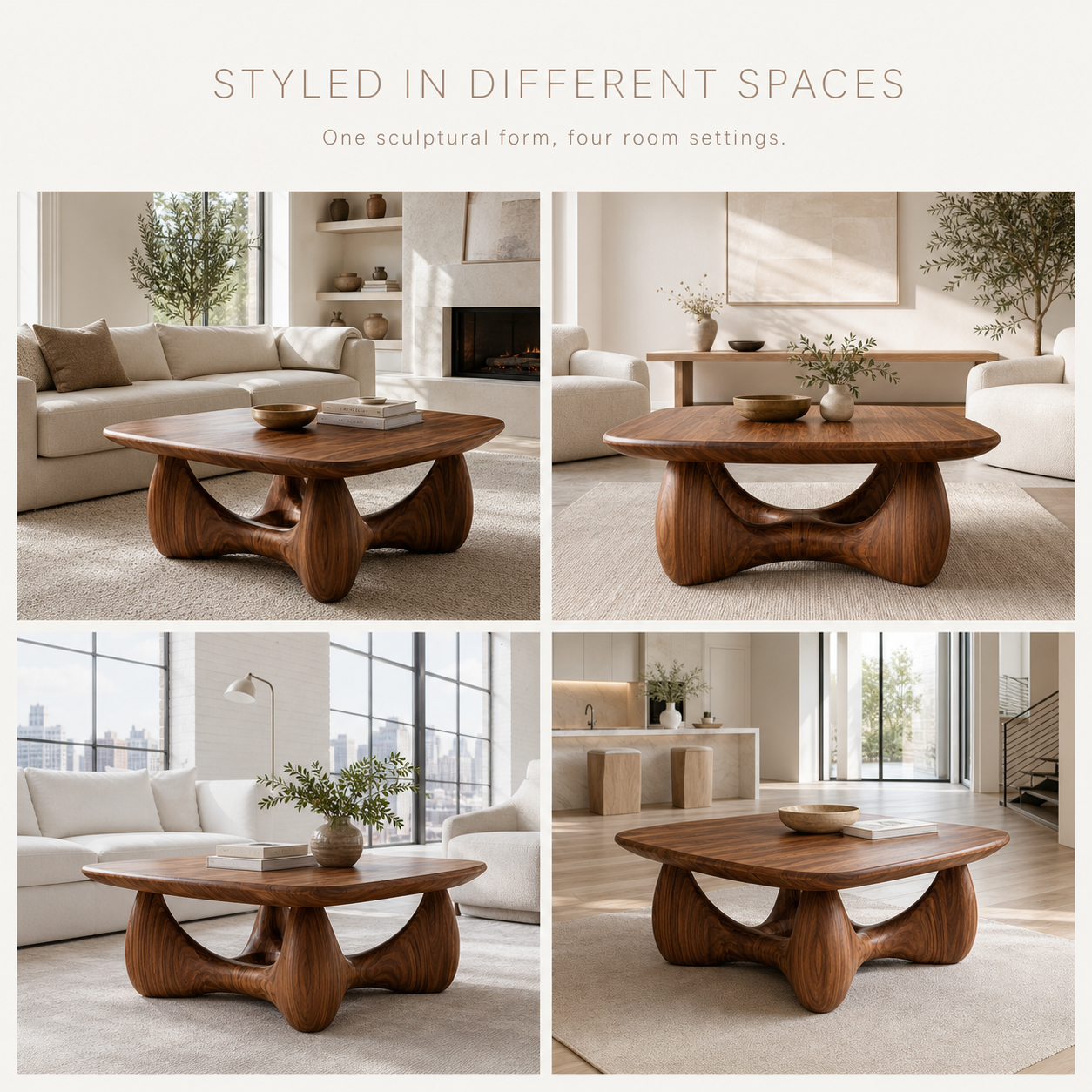 Calder Organic Round Coffee Table - Design 223 - product image 10