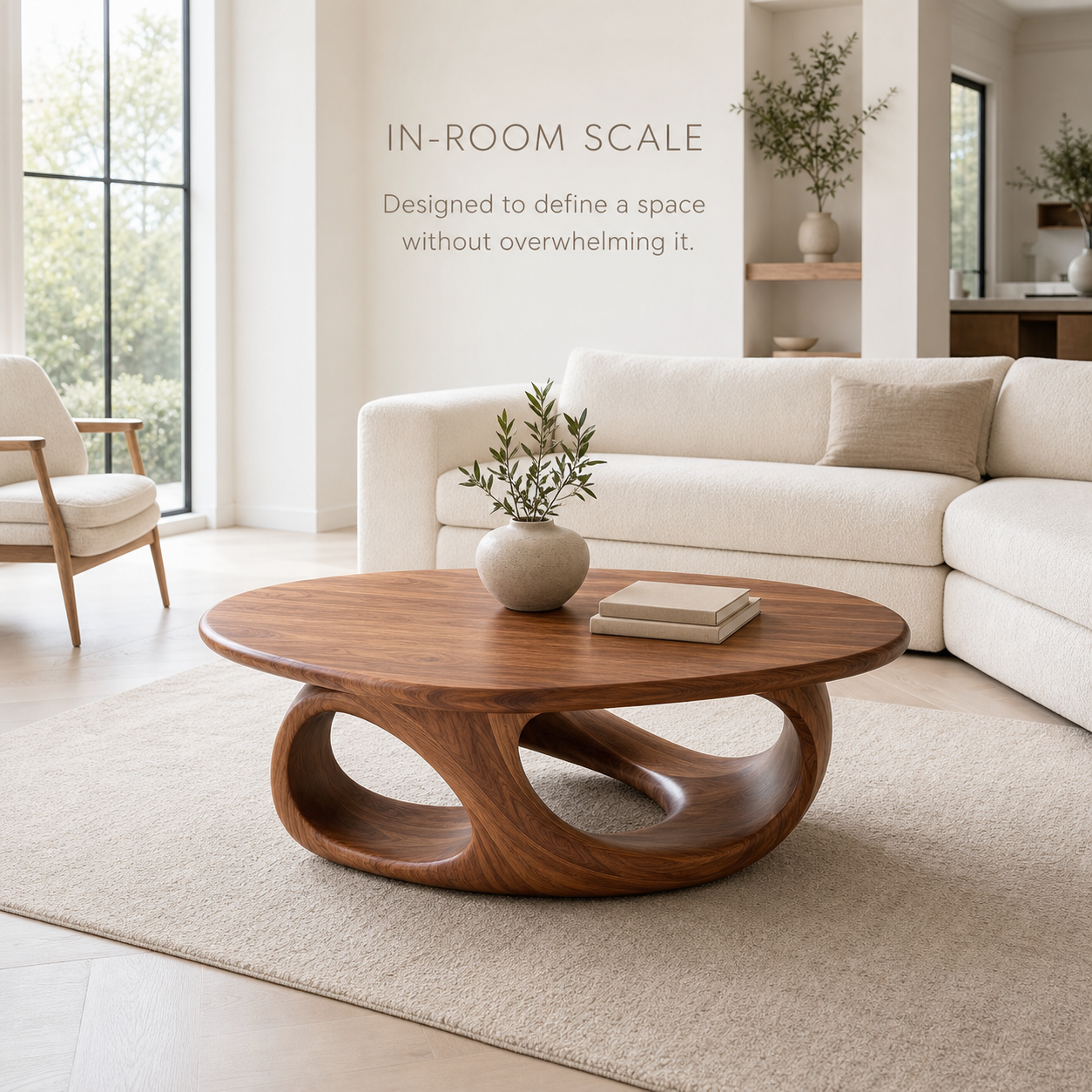 Soren Hollow Form Round Coffee Table - Design 224 - product image 04