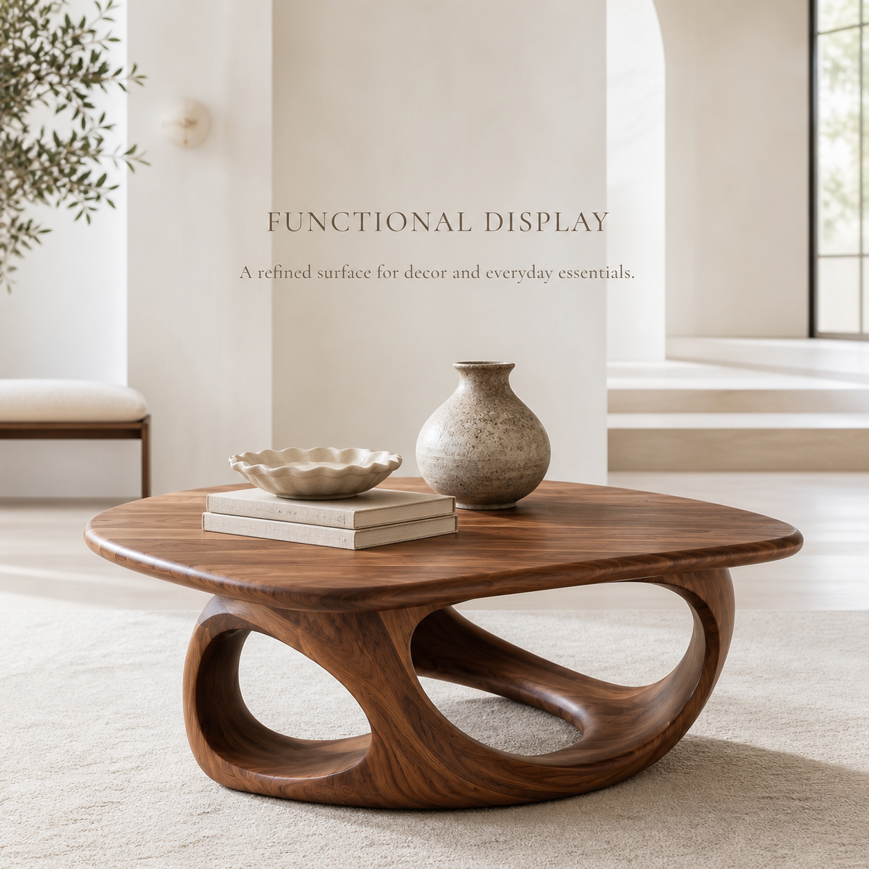 Soren Hollow Form Round Coffee Table - Design 224 - product image 07
