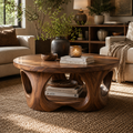 Nolan Organic Round Coffee Table - Design 227 - main view
