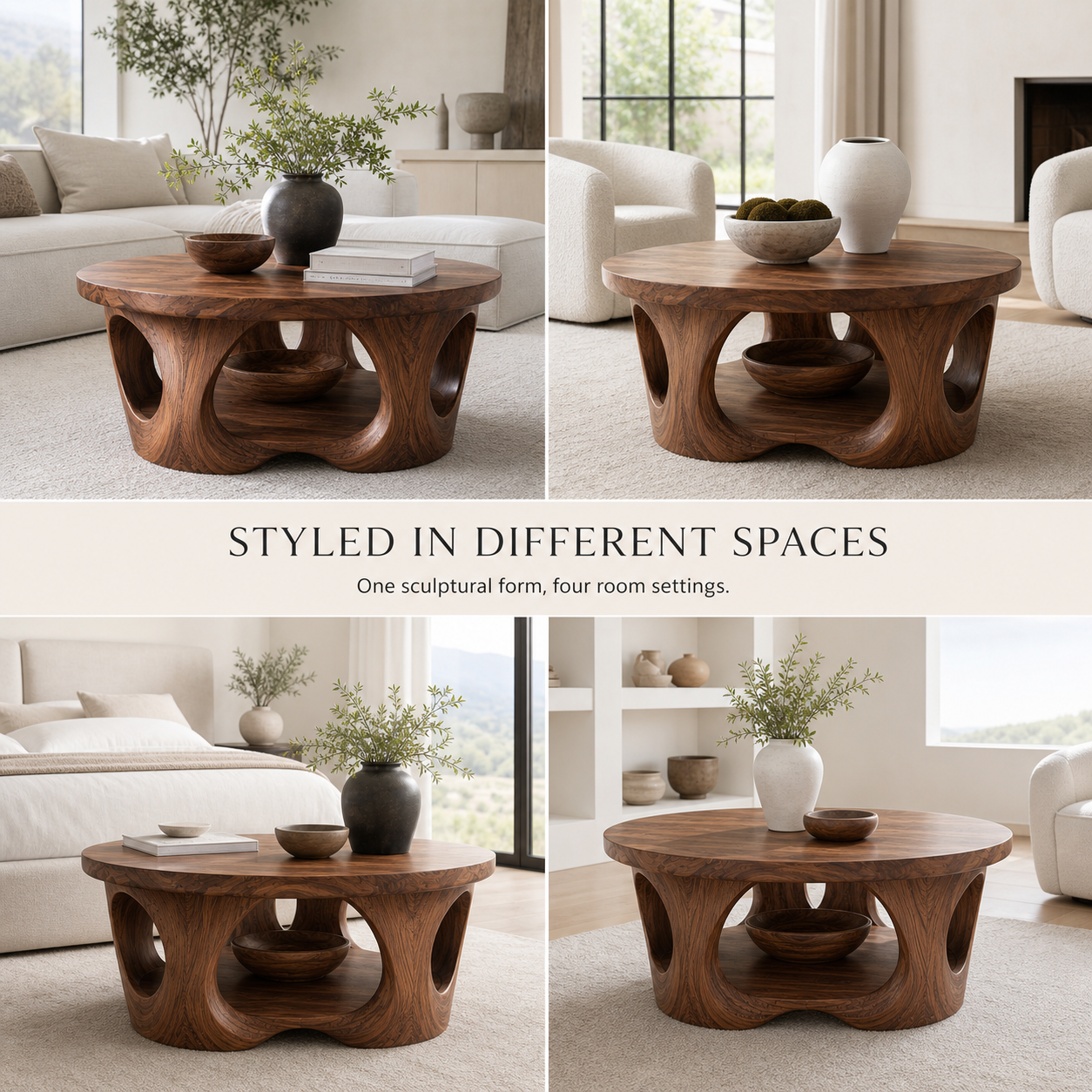 Nolan Organic Round Coffee Table - Design 227 - product image 10