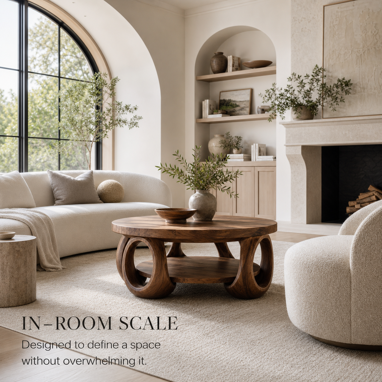 Liora Curved Base Coffee Table - Design 228 - product image 04