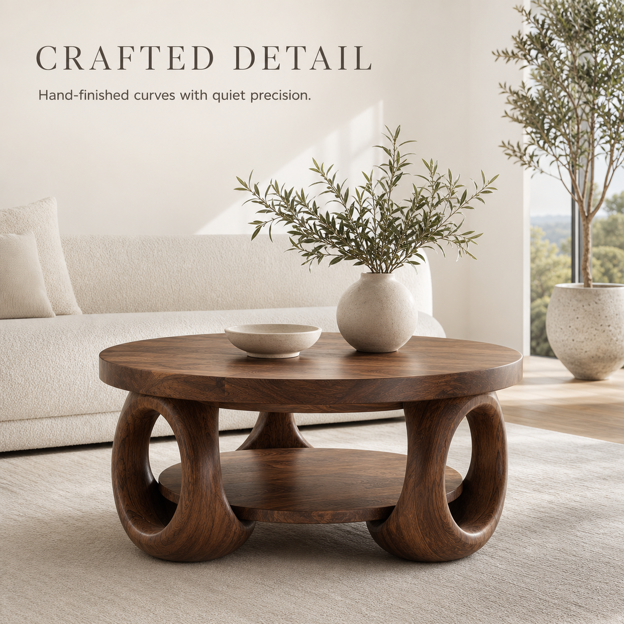 Liora Curved Base Coffee Table - Design 228 - product image 06