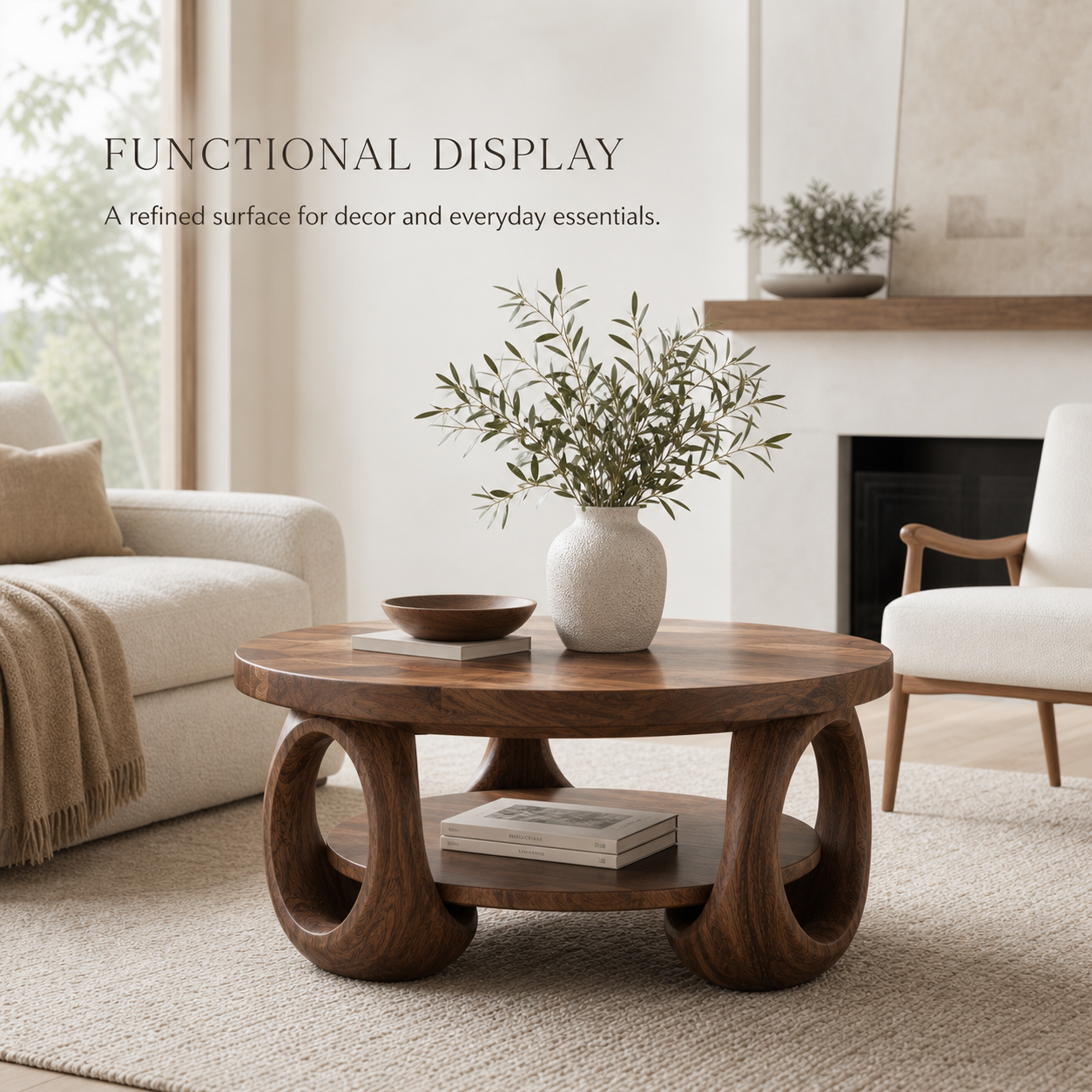 Liora Curved Base Coffee Table - Design 228 - product image 07