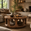Brielle Organic Round Coffee Table - Design 230 - main view