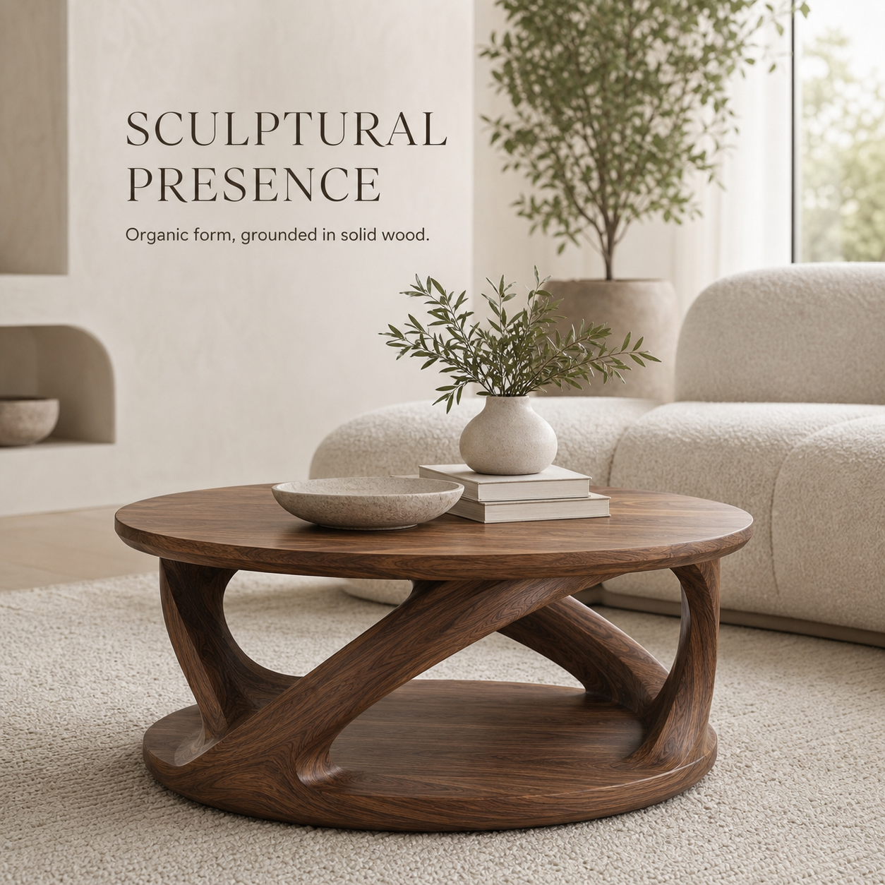 Orin Statement Round Coffee Table - Design 231 - product image 03