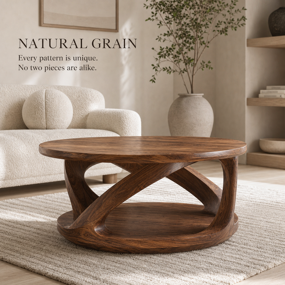 Orin Statement Round Coffee Table - Design 231 - product image 05