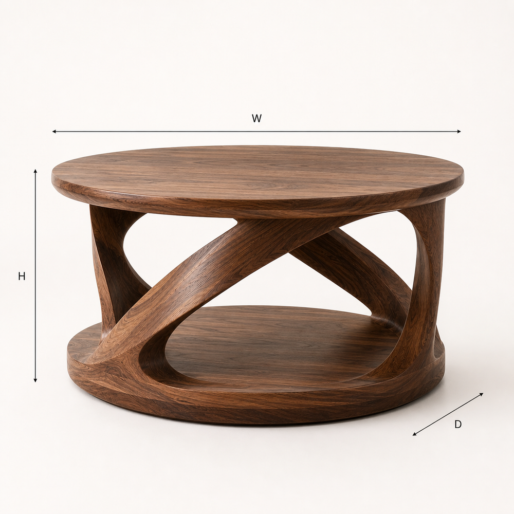 Orin Statement Round Coffee Table - Design 231 - product image 08