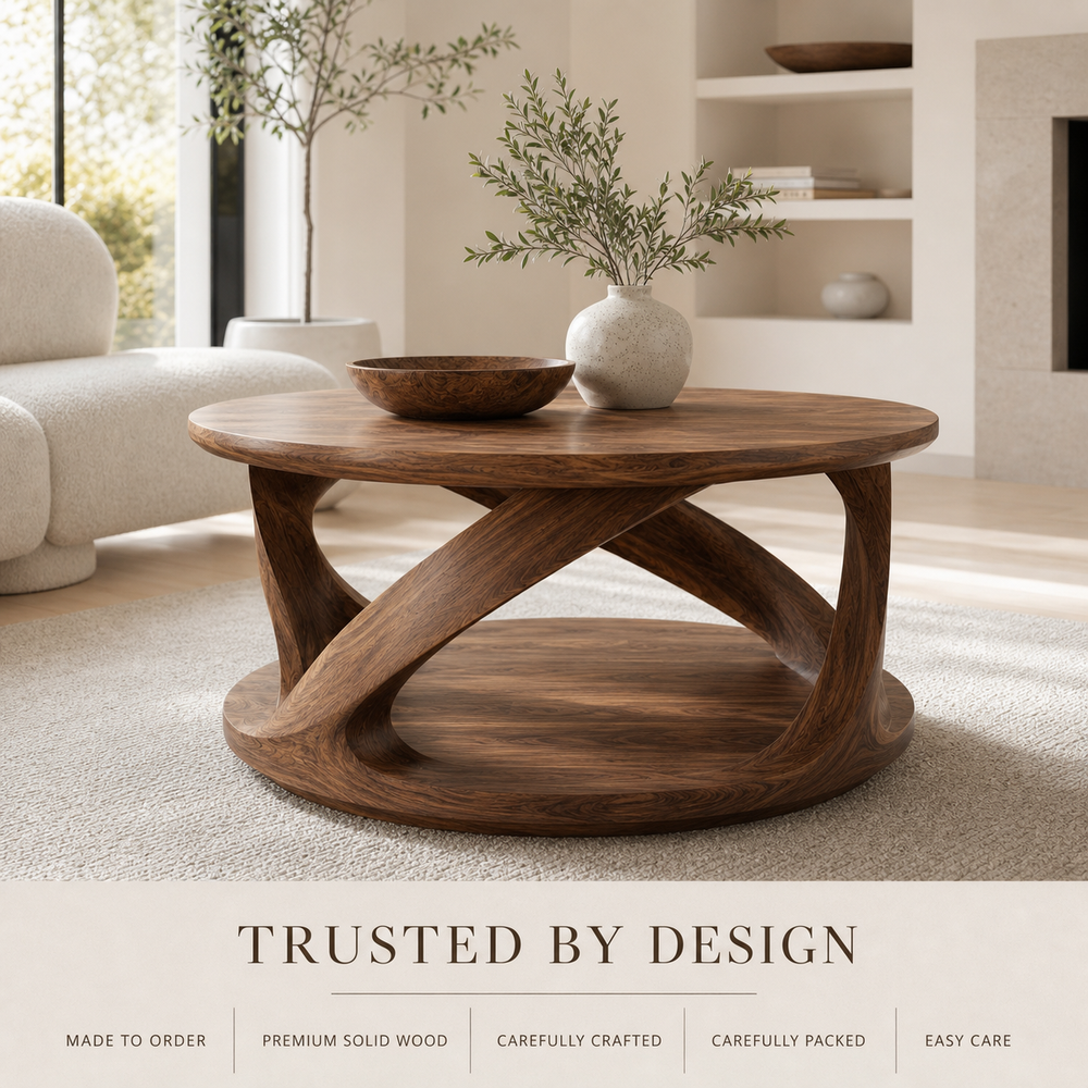 Orin Statement Round Coffee Table - Design 231 - product image 09