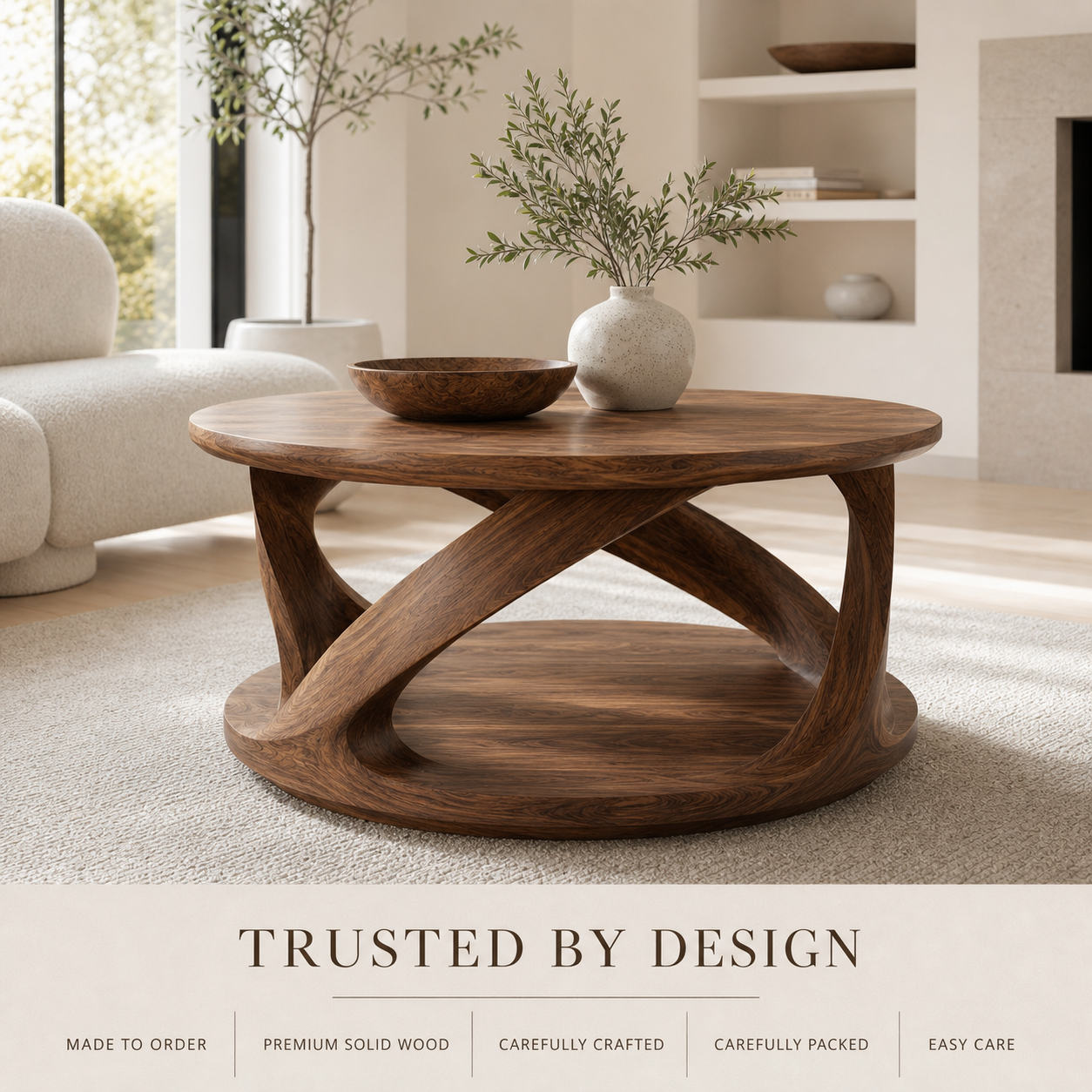 Orin Statement Round Coffee Table - Design 231 - product image 09
