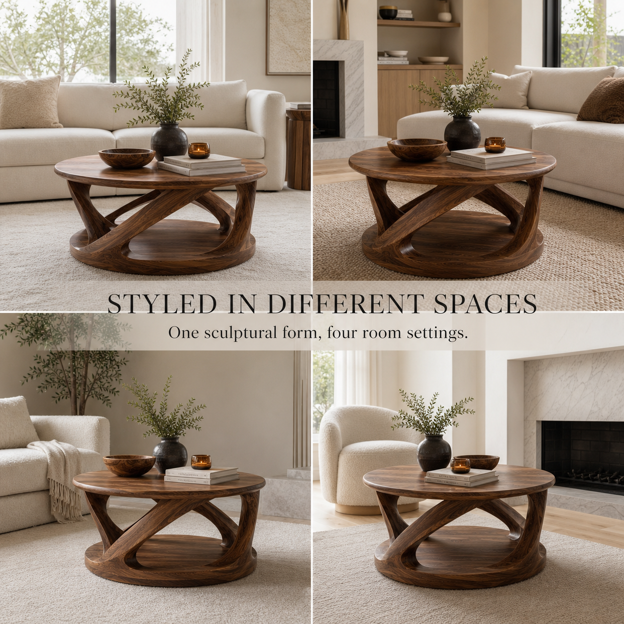 Orin Statement Round Coffee Table - Design 231 - product image 10