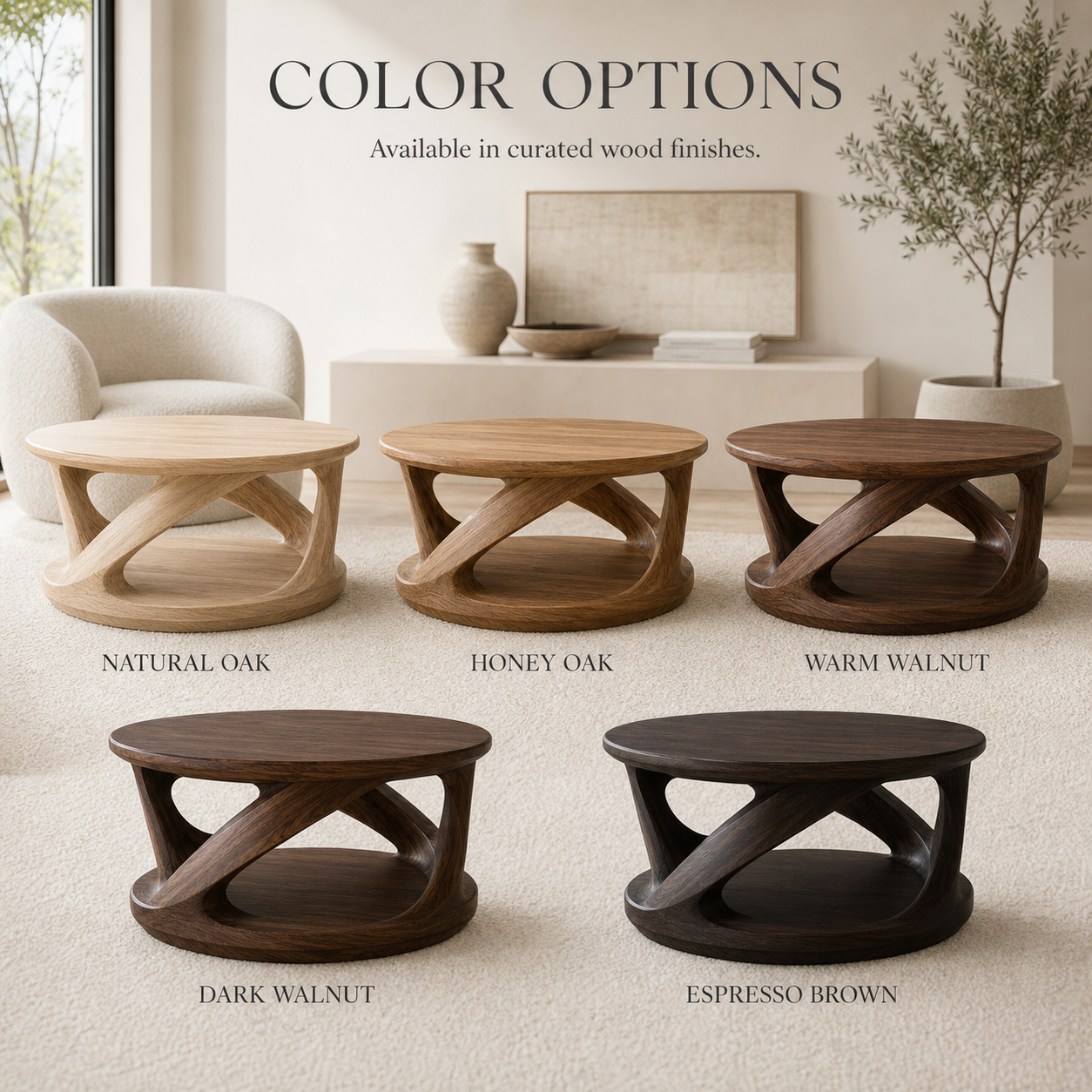 Orin Statement Round Coffee Table - Design 231 - product image 11