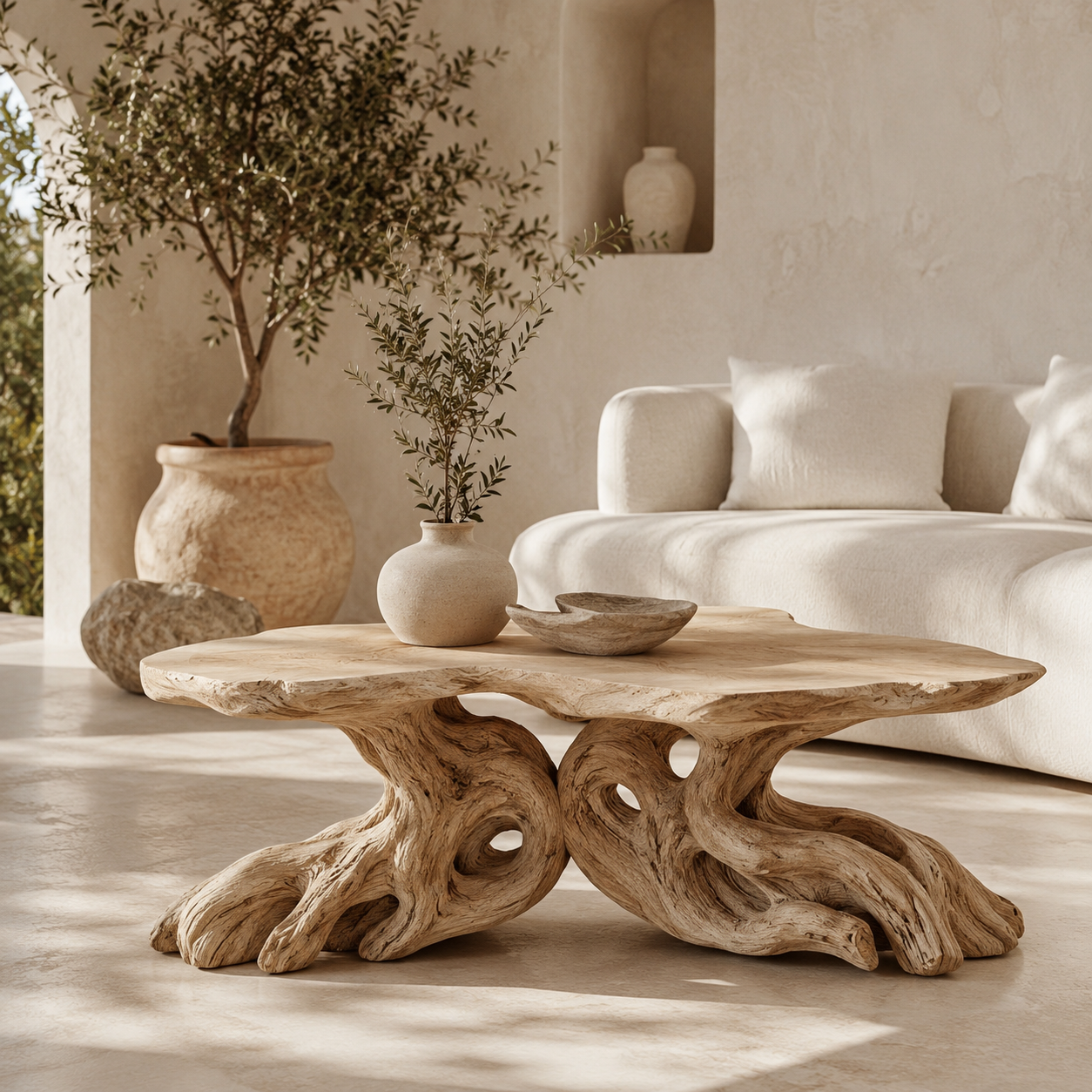 Elara Soft Curve Coffee Table - Design 235 - main view