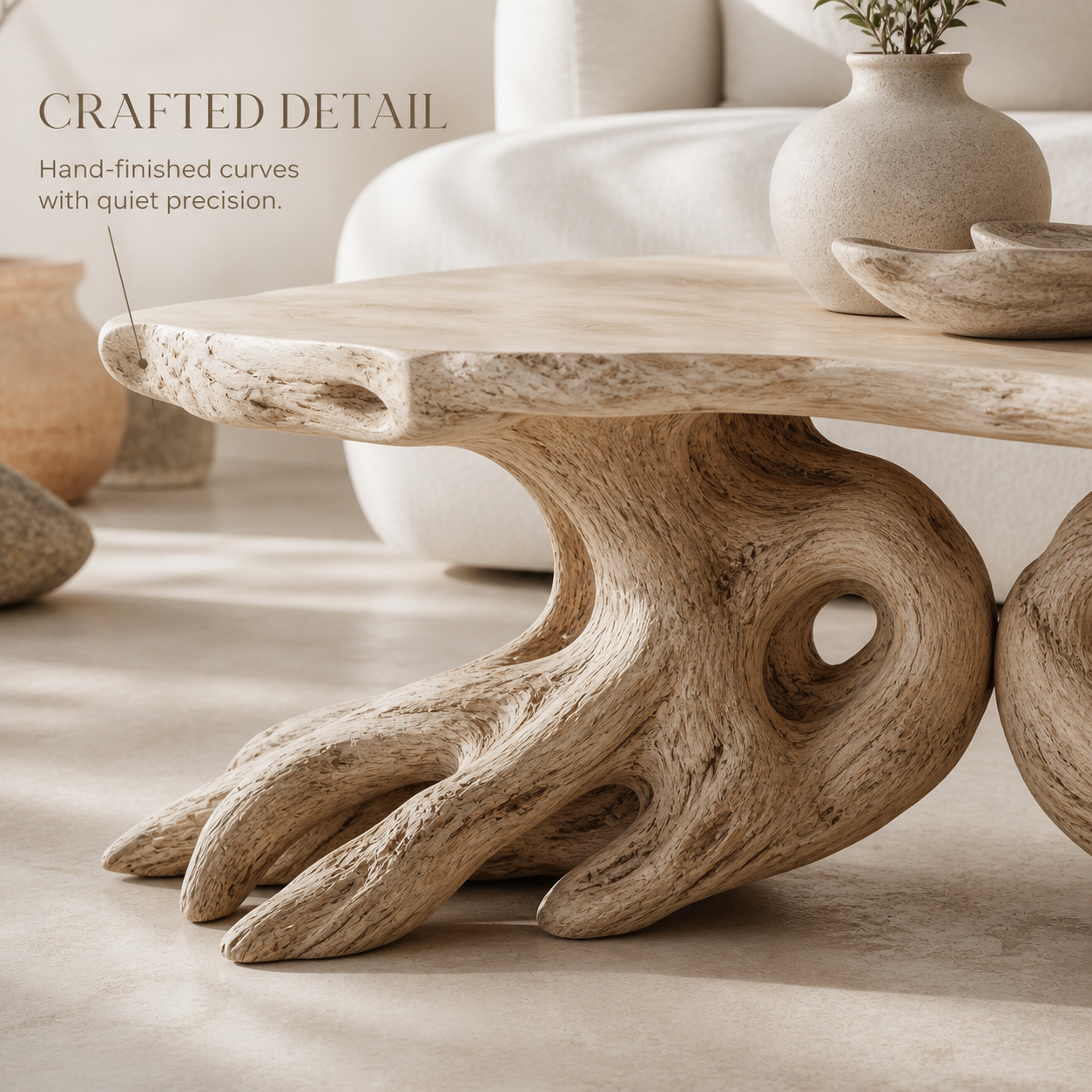 Elara Soft Curve Coffee Table - Design 235 - product image 06