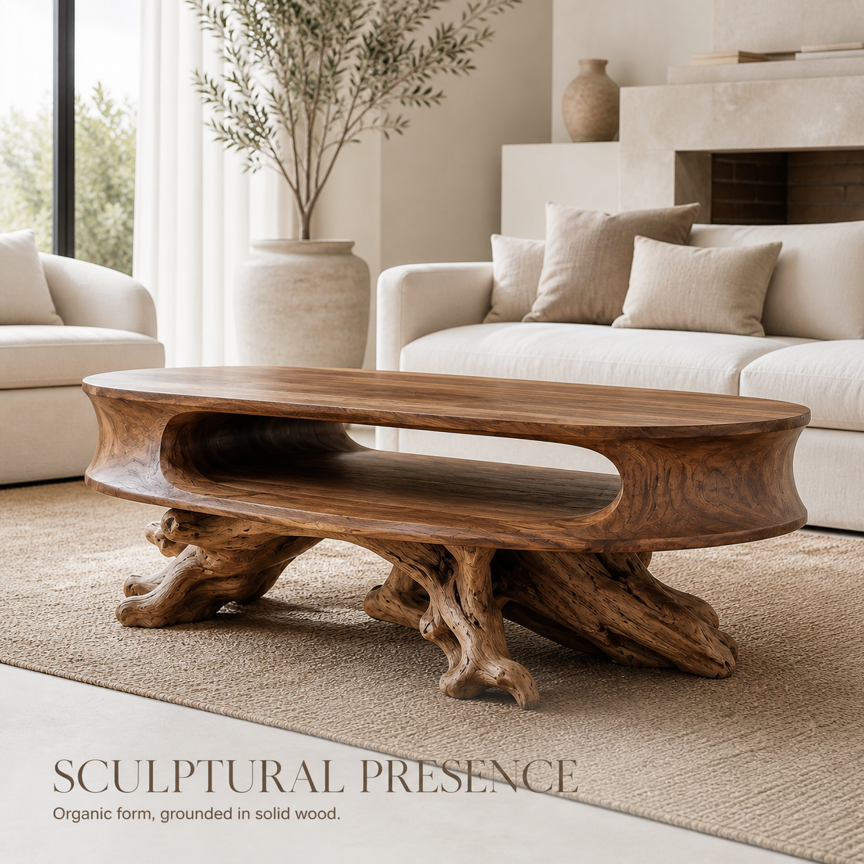 Nolan Arc Living Room Coffee Table - Design 237 - product image 03
