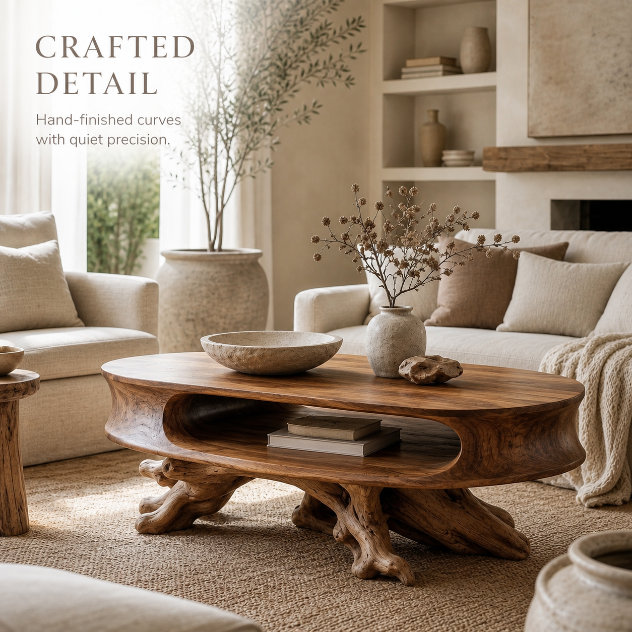 Nolan Arc Living Room Coffee Table - Design 237 - product image 06
