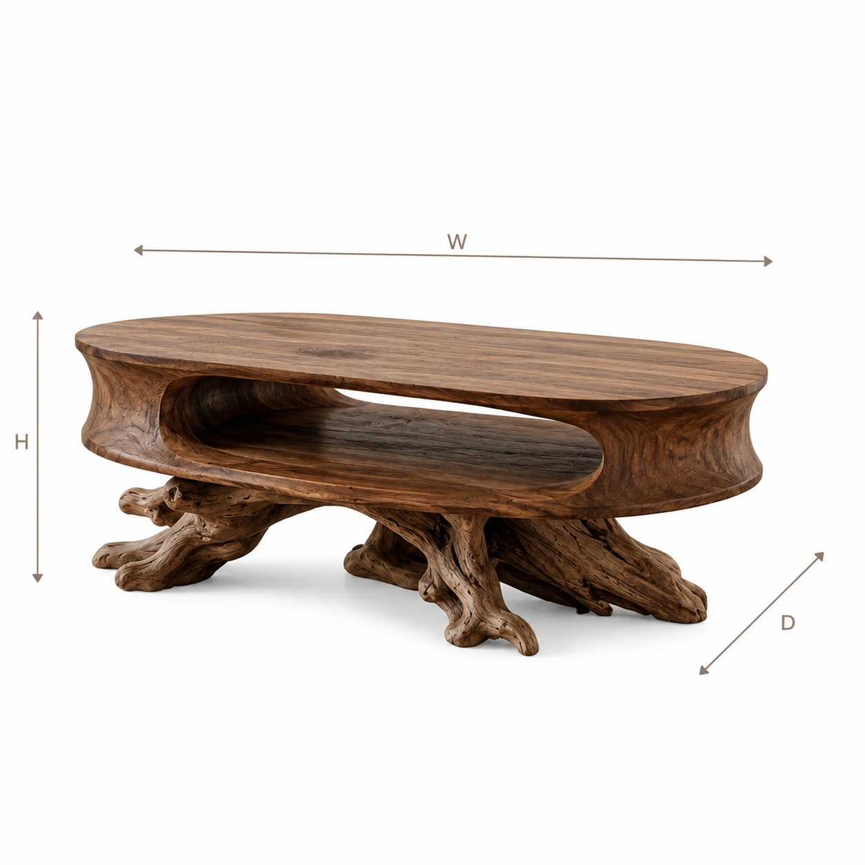 Nolan Arc Living Room Coffee Table - Design 237 - product image 08