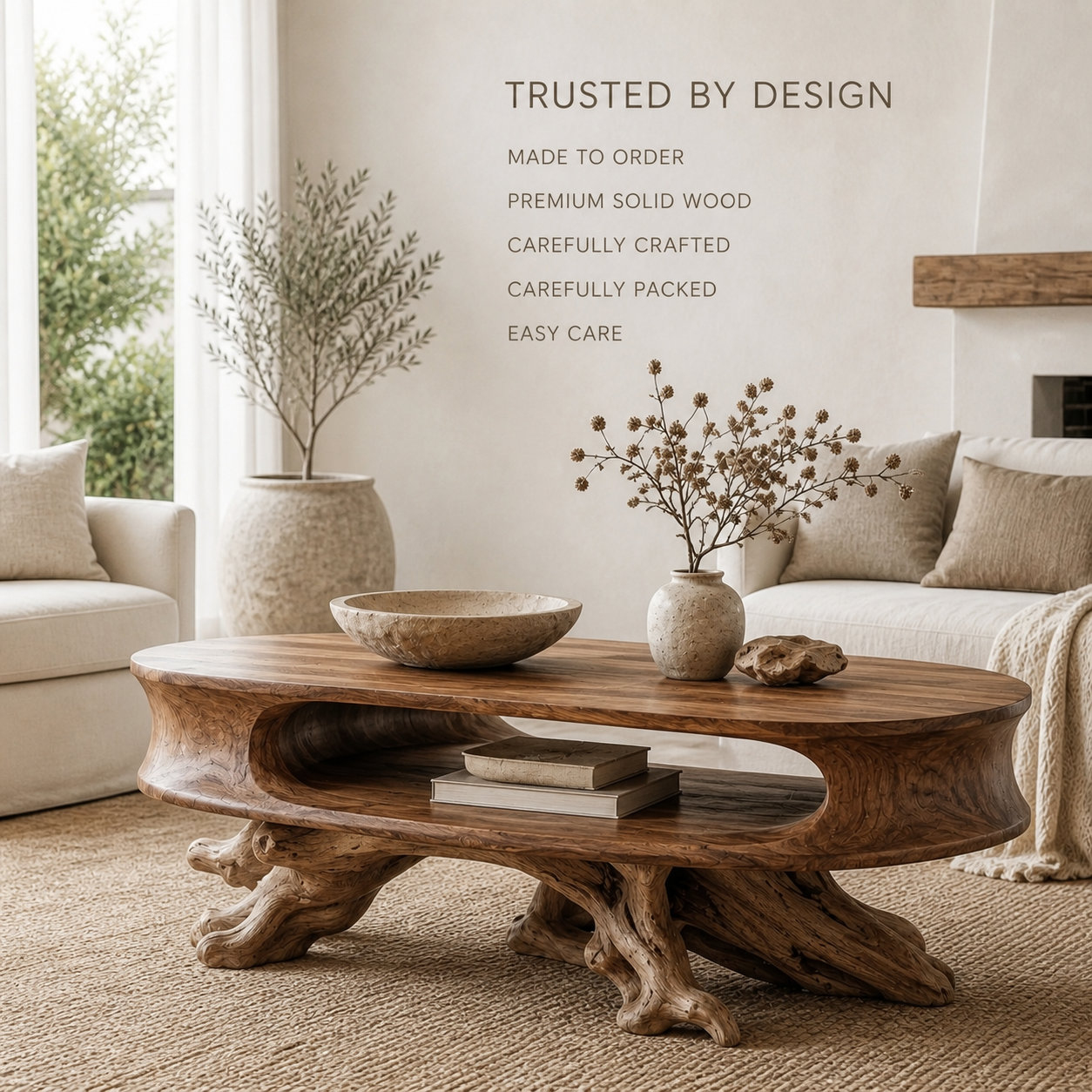 Nolan Arc Living Room Coffee Table - Design 237 - product image 09