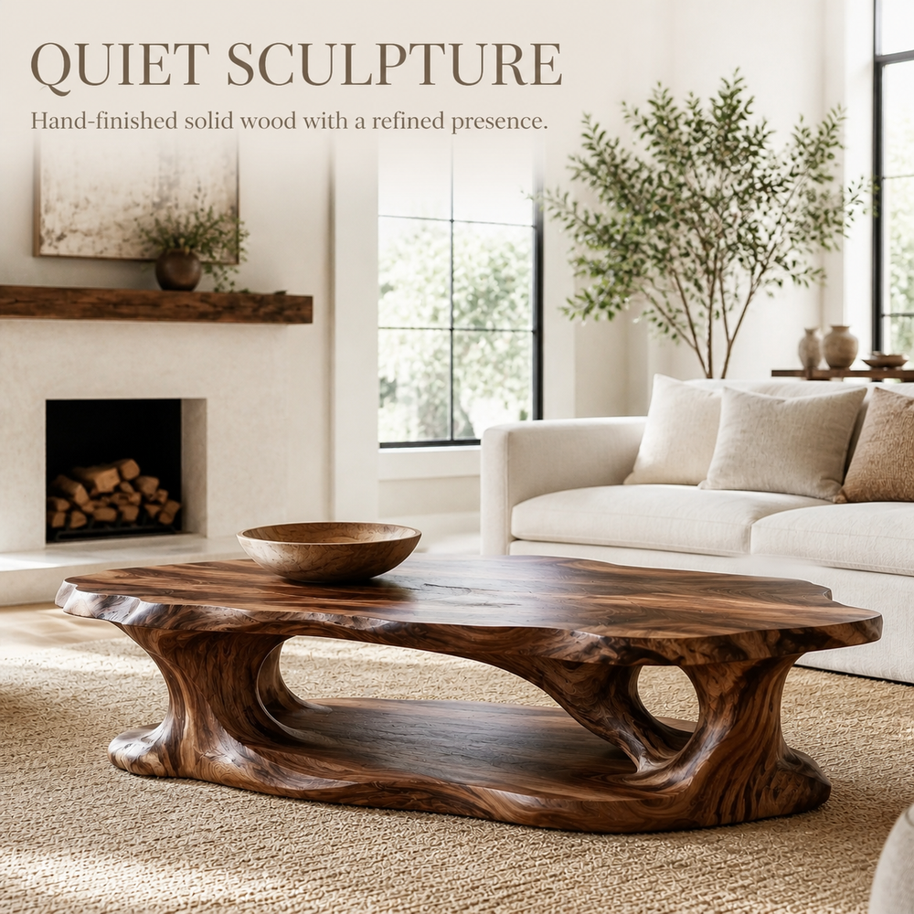 Liora Warm Walnut Coffee Table - Design 238 - product image 02