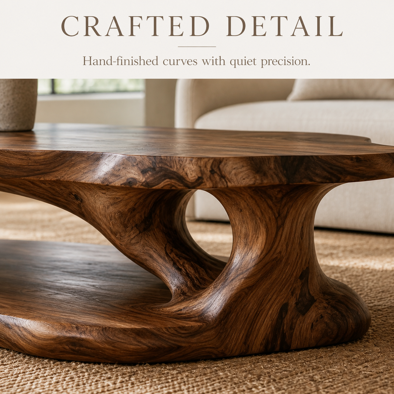 Liora Warm Walnut Coffee Table - Design 238 - product image 06