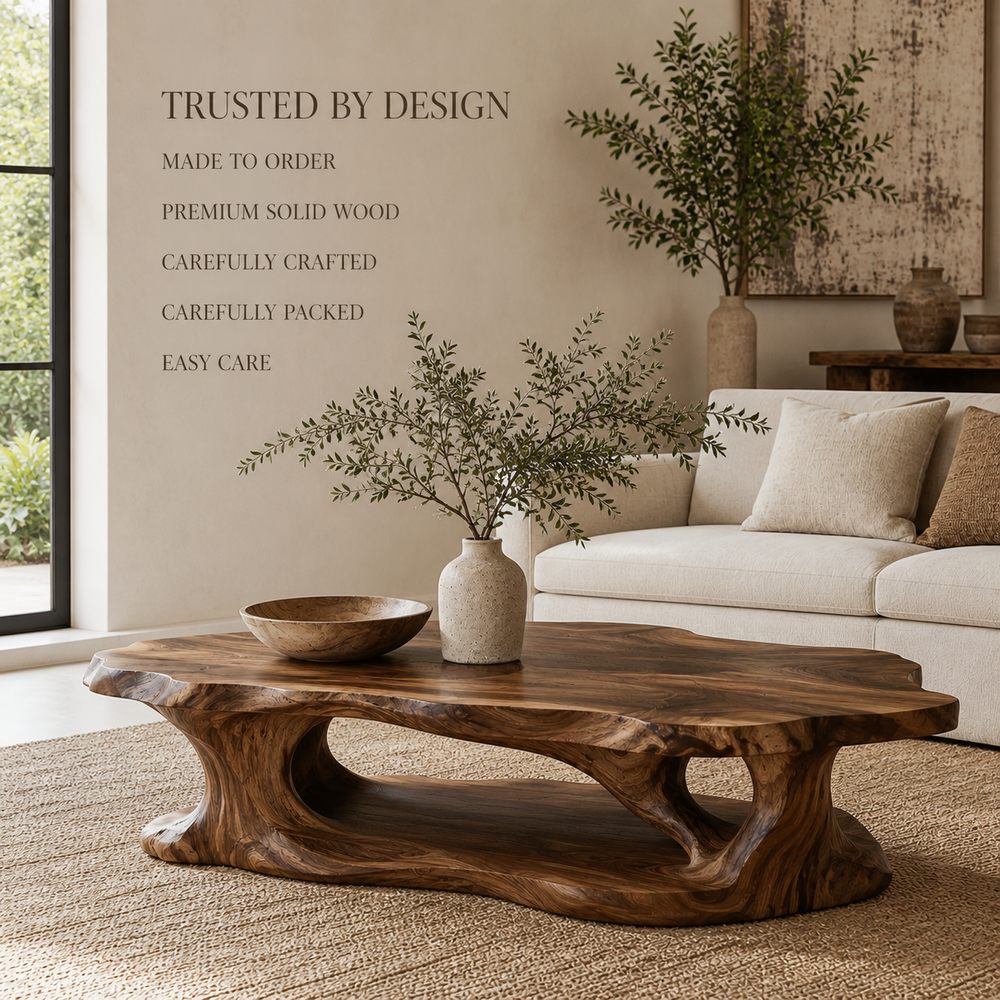 Liora Warm Walnut Coffee Table - Design 238 - product image 09