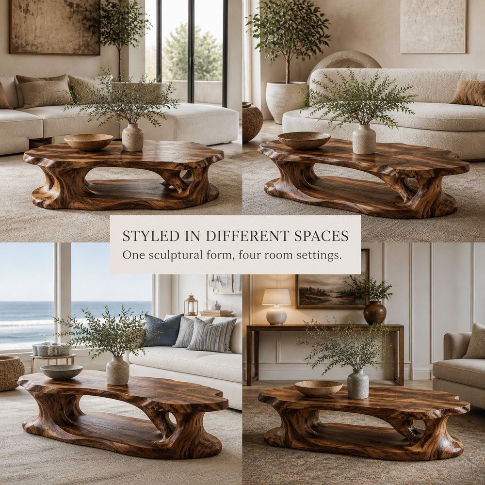 Liora Warm Walnut Coffee Table - Design 238 - product image 10
