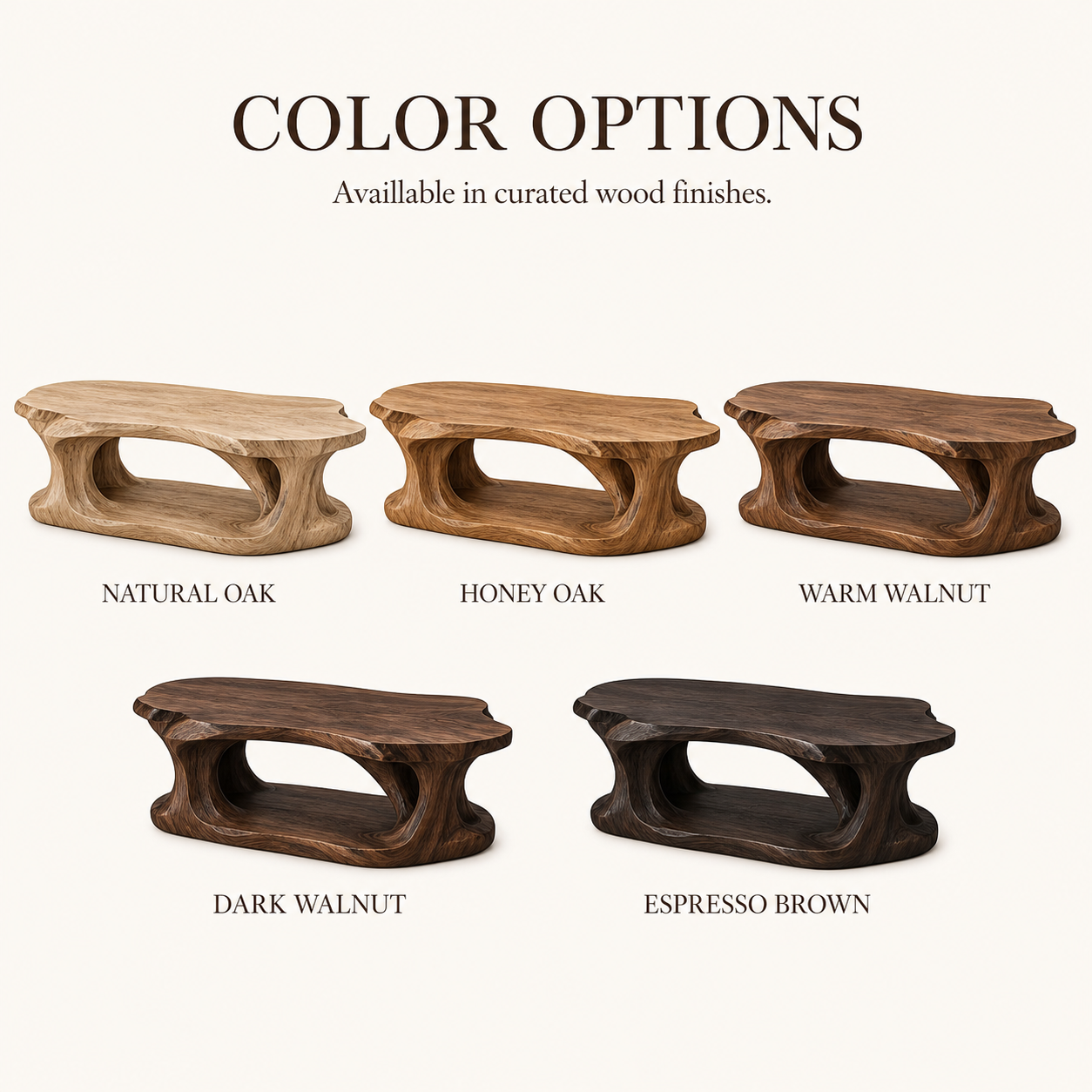 Liora Warm Walnut Coffee Table - Design 238 - product image 11