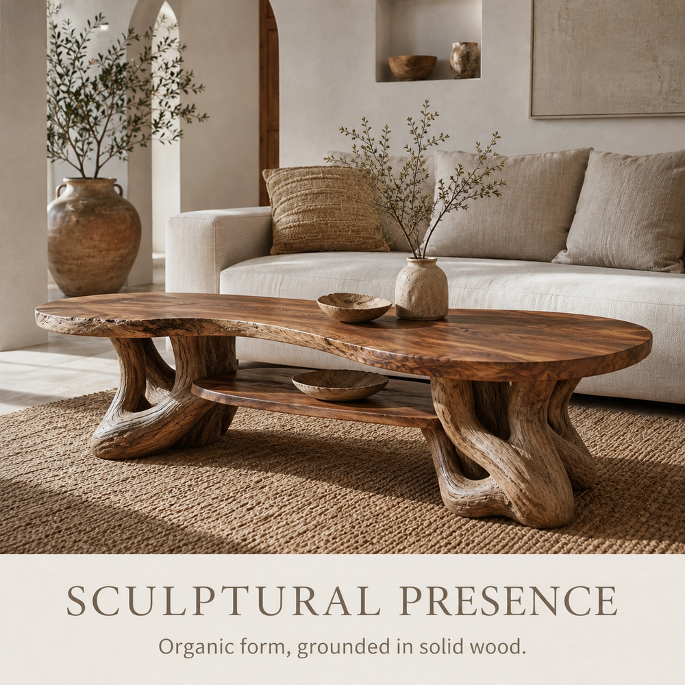 Brielle Sculpted Coffee Table - Design 240 - product image 03