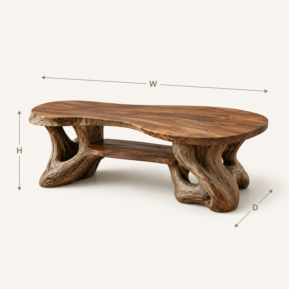 Brielle Sculpted Coffee Table - Design 240 - product image 08