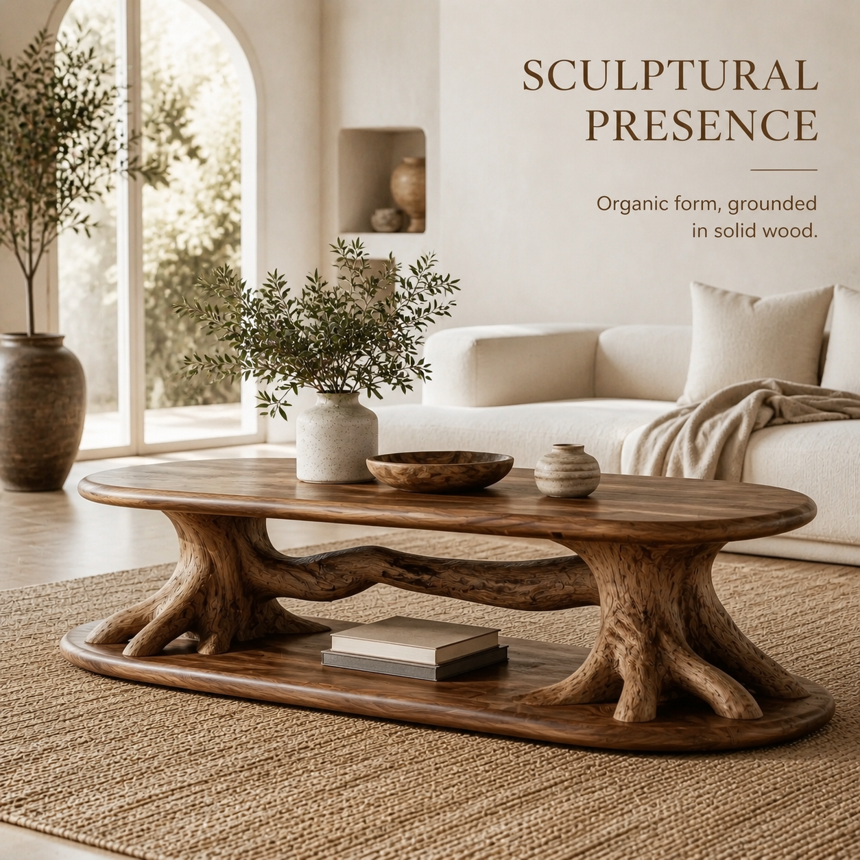 Orin Organic Modern Coffee Table - Design 241 - product image 03