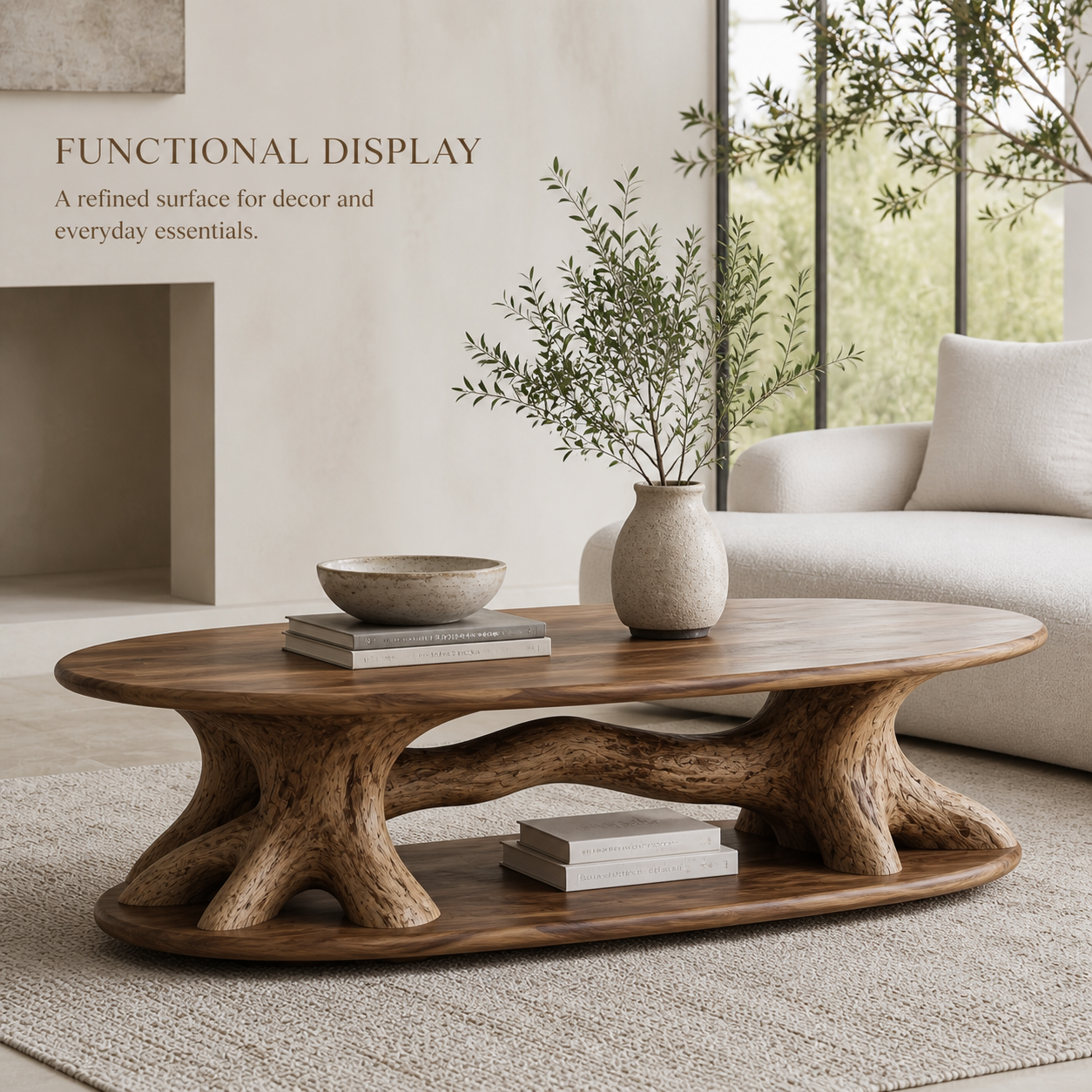 Orin Organic Modern Coffee Table - Design 241 - product image 07