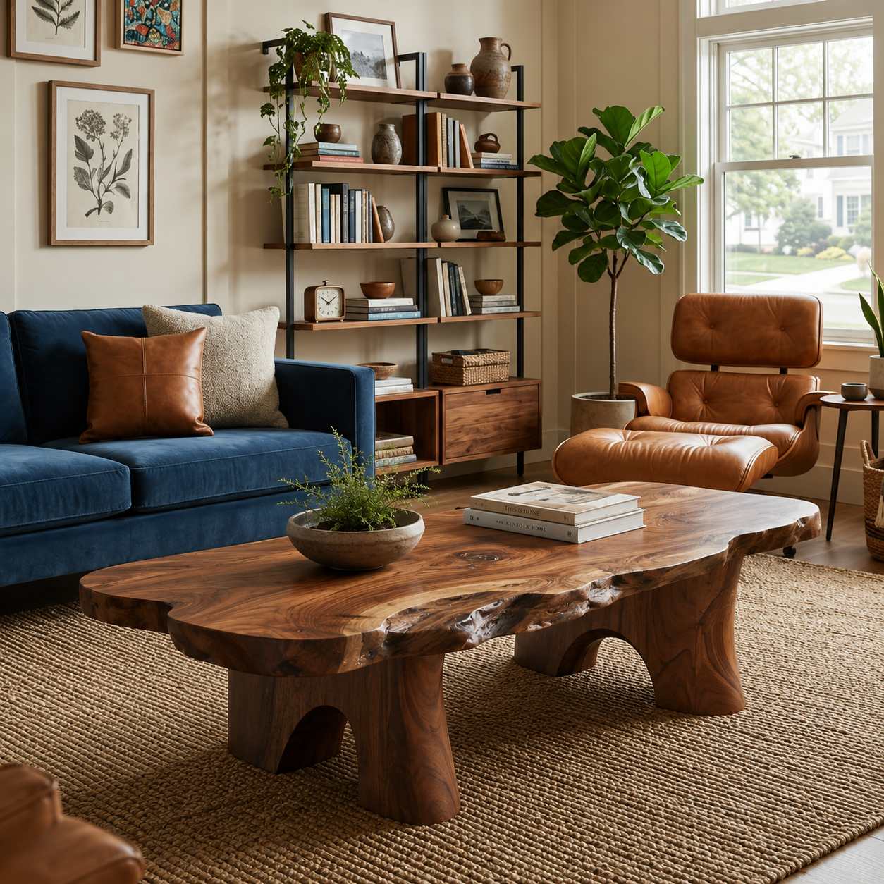 Selene Rounded Lounge Coffee Table - Design 242 - main view