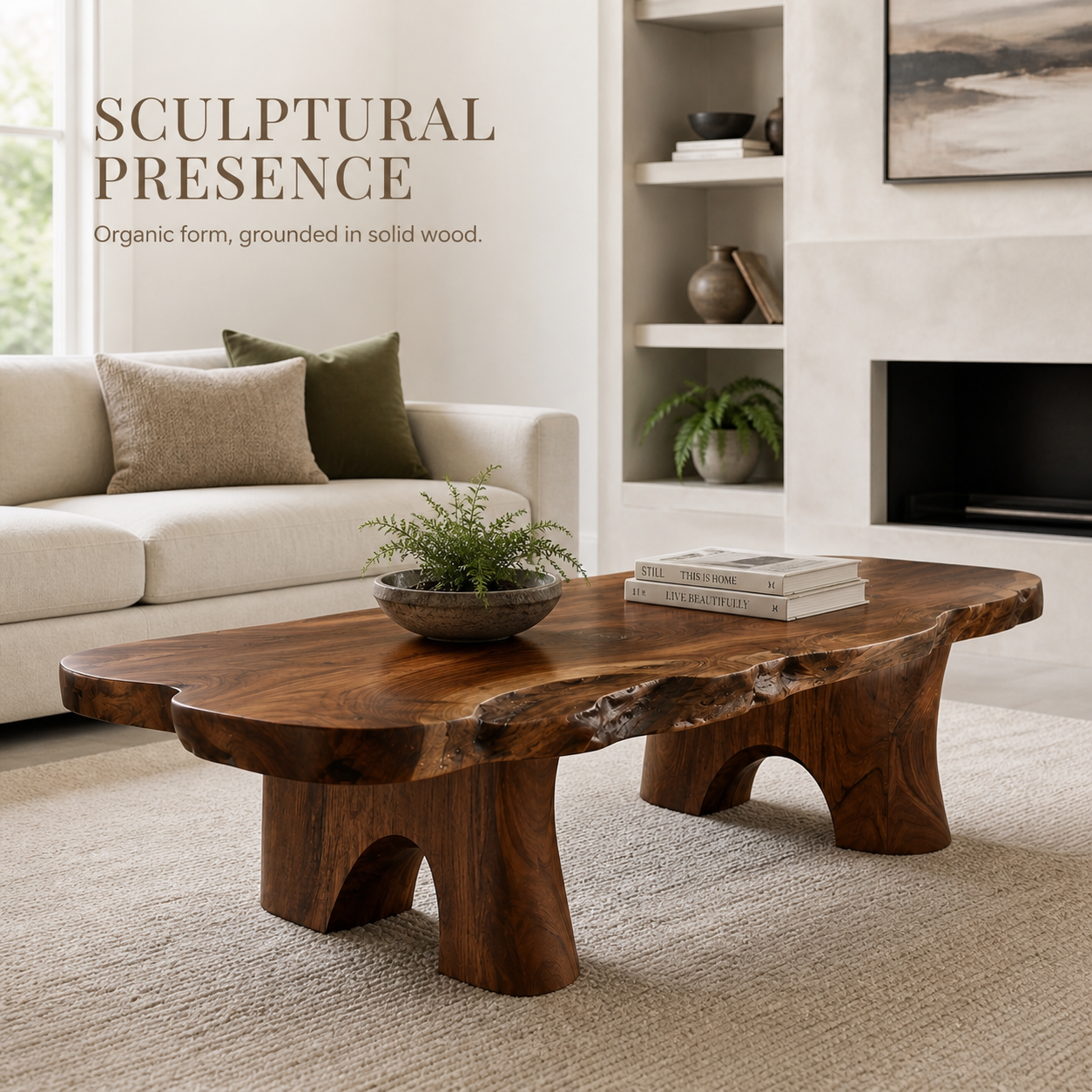 Selene Rounded Lounge Coffee Table - Design 242 - product image 03