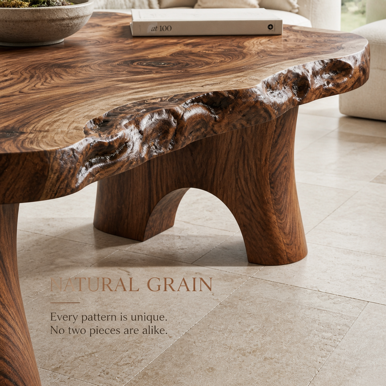 Selene Rounded Lounge Coffee Table - Design 242 - product image 05