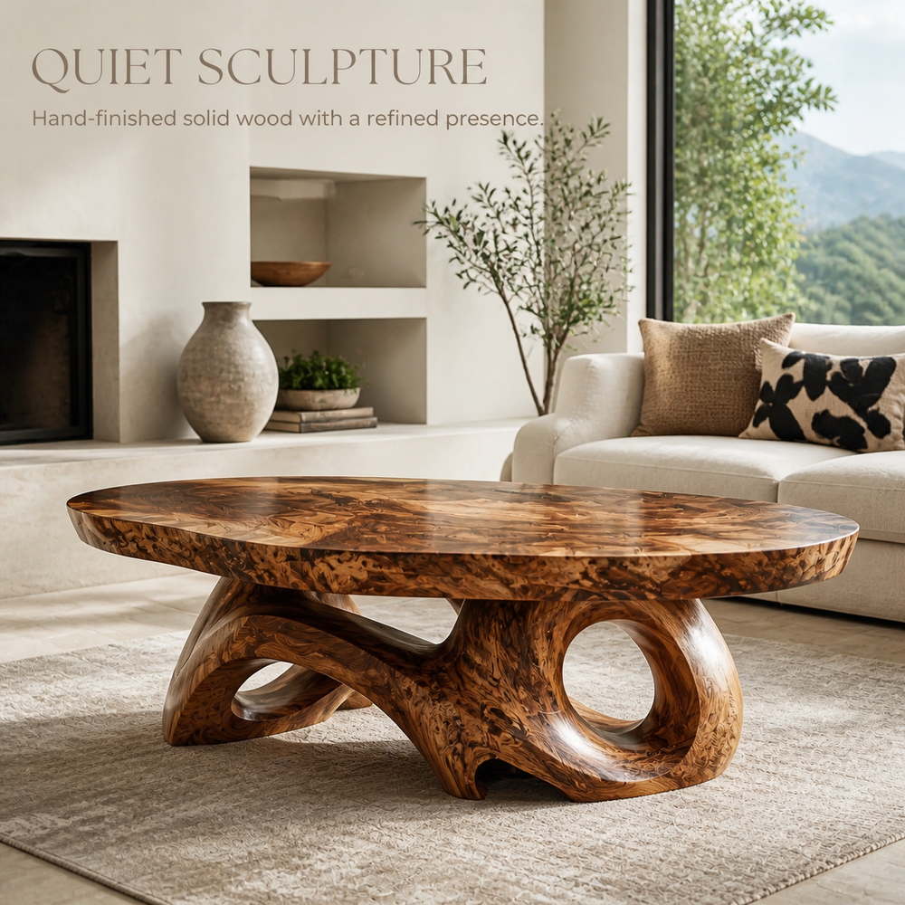 Mira Flow Wood Coffee Table - Design 244 - product image 02