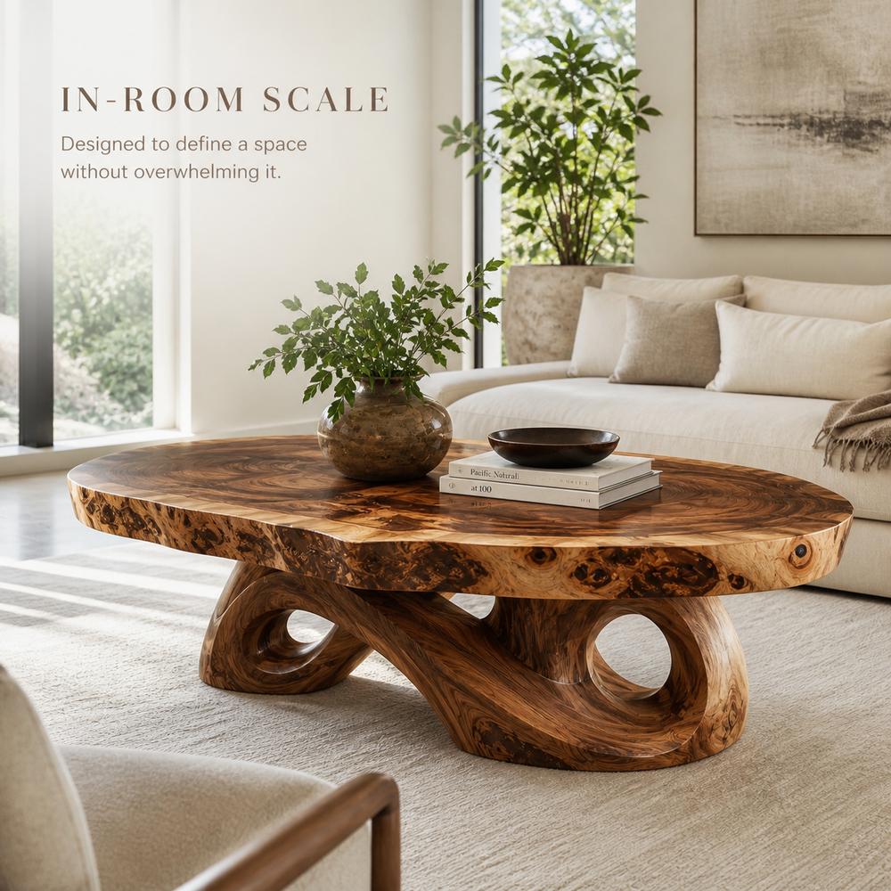 Mira Flow Wood Coffee Table - Design 244 - product image 04