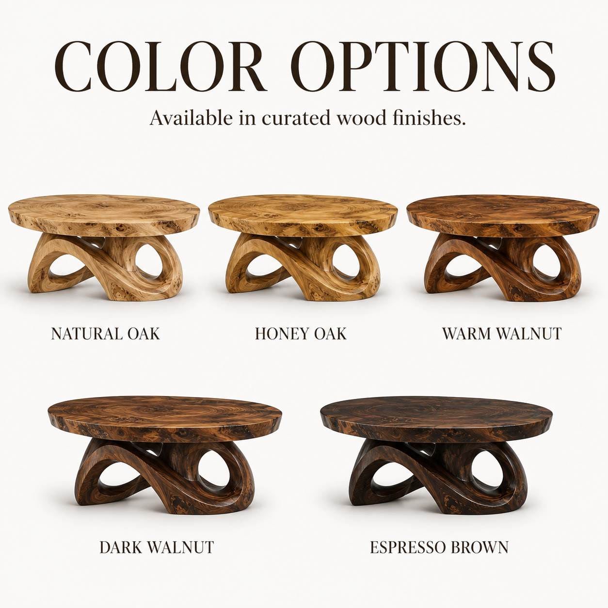 Mira Flow Wood Coffee Table - Design 244 - product image 11