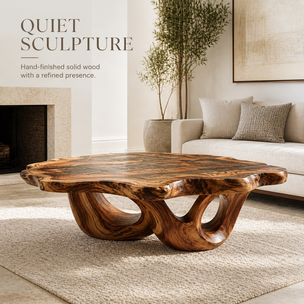 Celine Warm Modern Coffee Table - Design 248 - product image 02