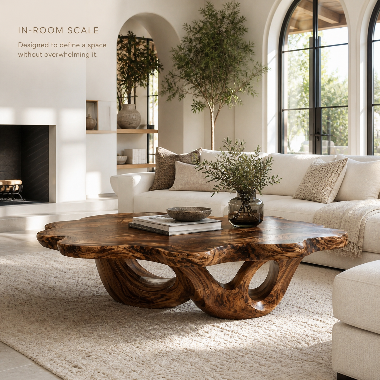Celine Warm Modern Coffee Table - Design 248 - product image 04
