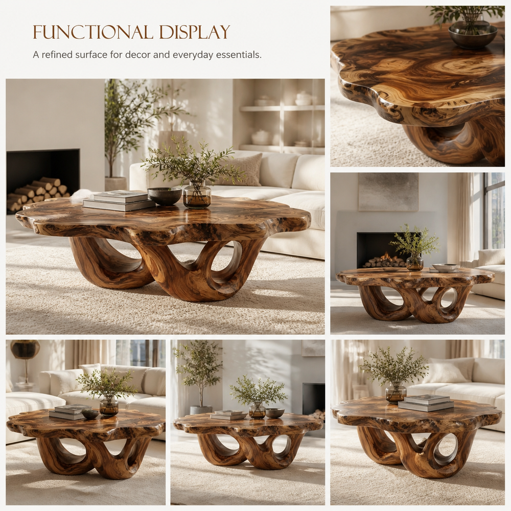 Celine Warm Modern Coffee Table - Design 248 - product image 07
