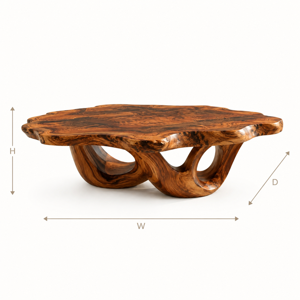 Celine Warm Modern Coffee Table - Design 248 - product image 08