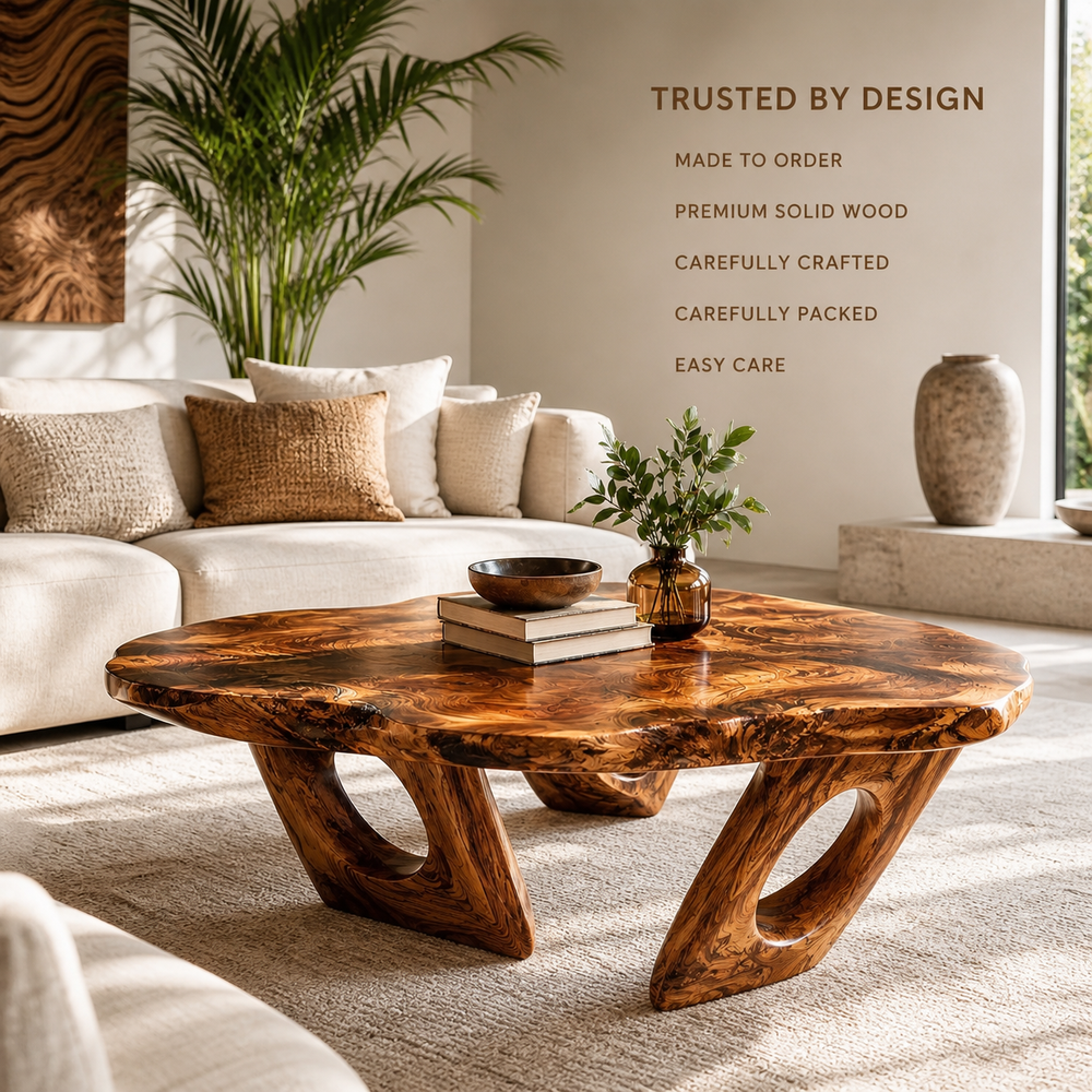 Alden Curved Wood Coffee Table - Design 249 - product image 09