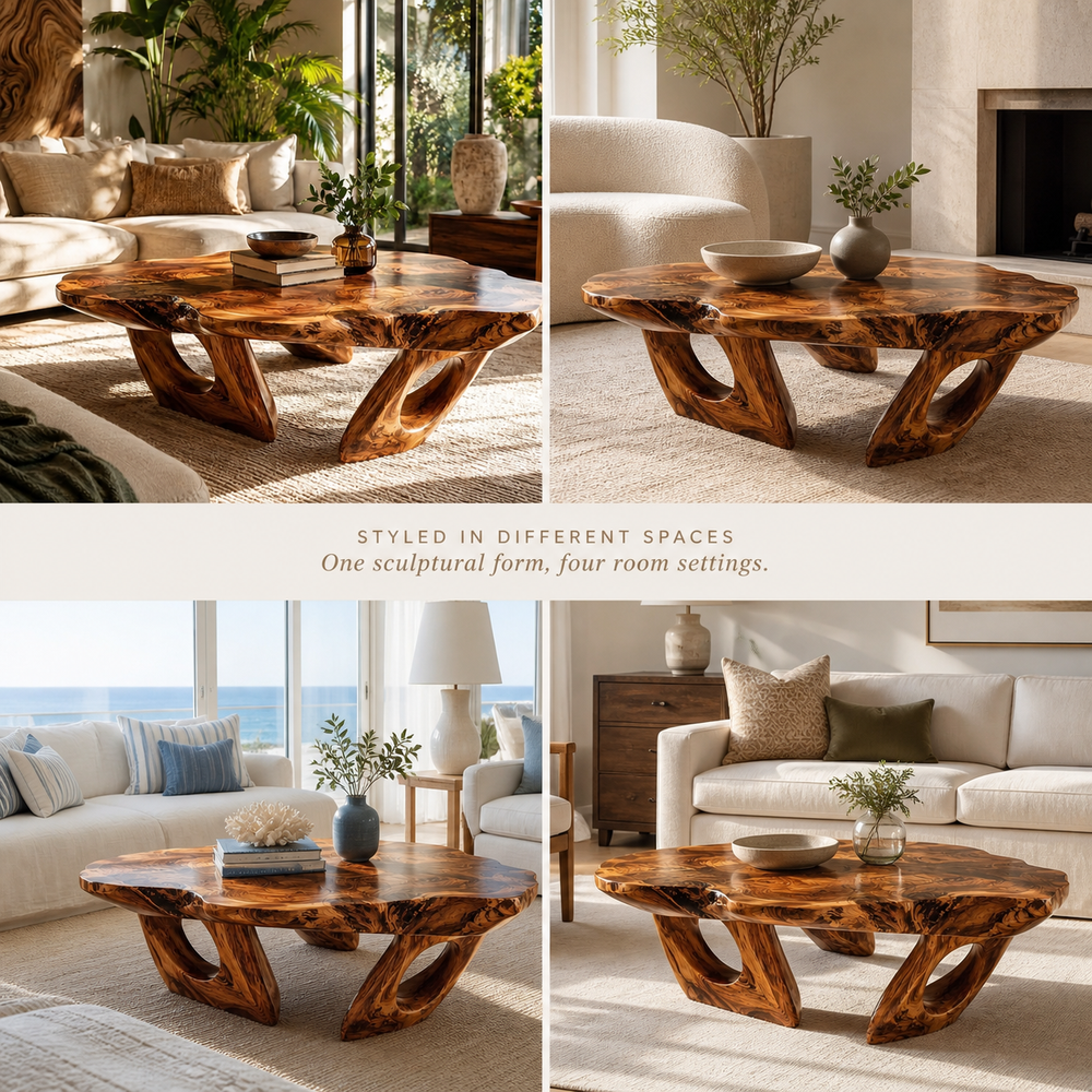 Alden Curved Wood Coffee Table - Design 249 - product image 10