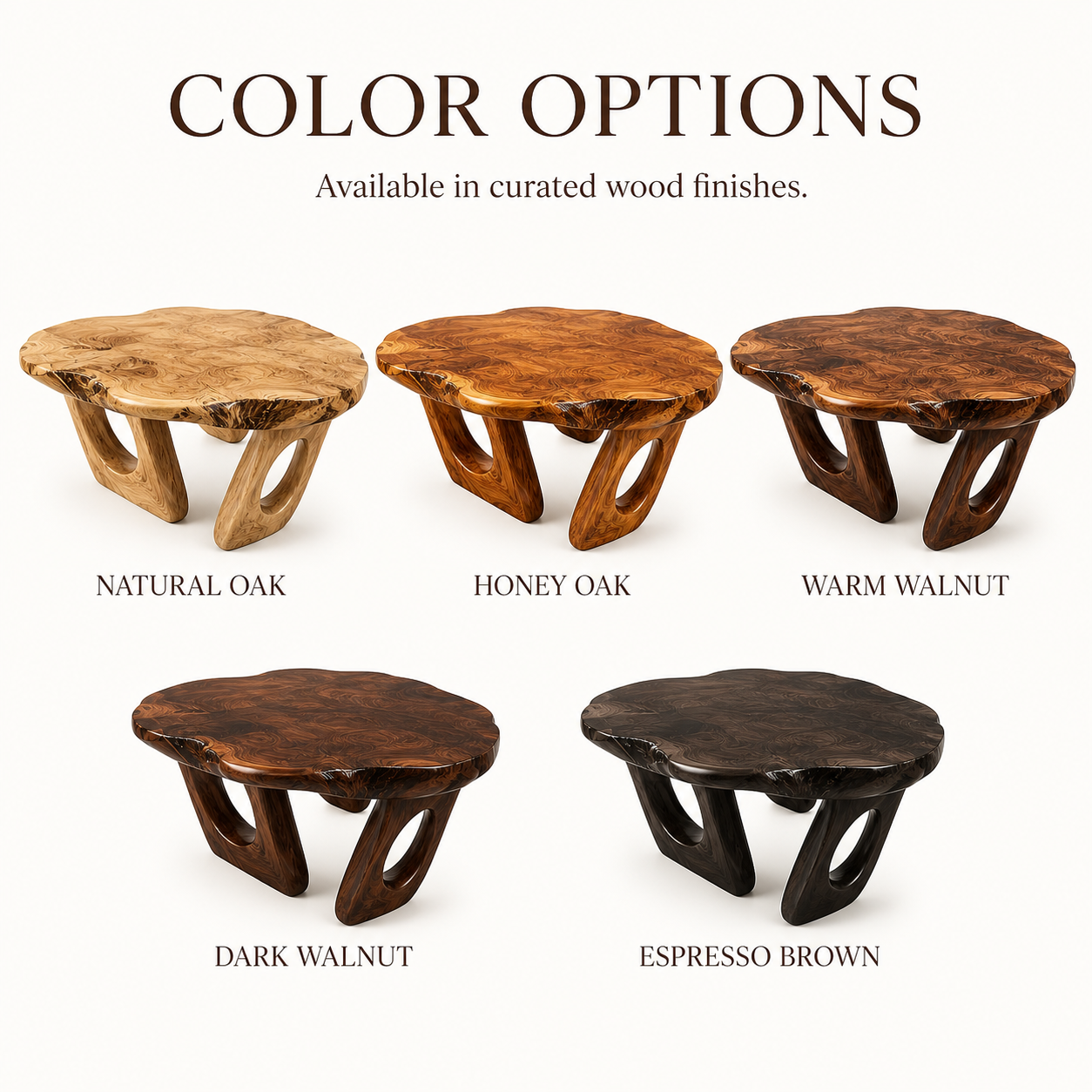 Alden Curved Wood Coffee Table - Design 249 - product image 11