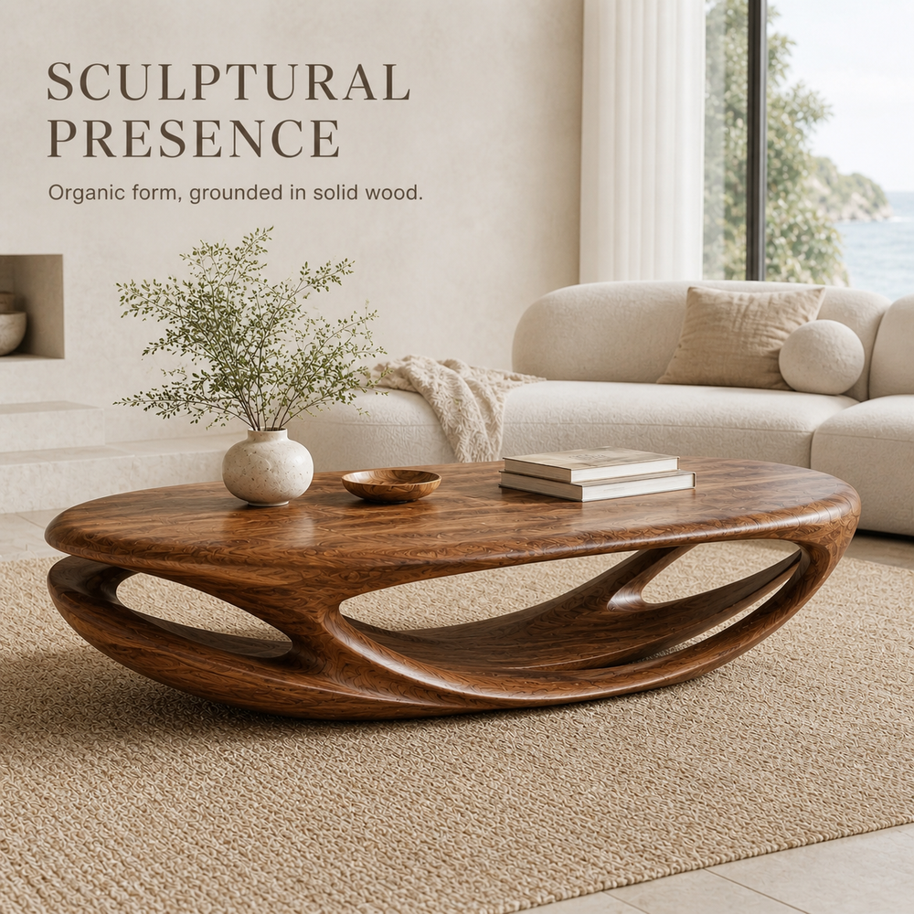Aurelle Sculptural Coffee Table - Design 251 - product image 03