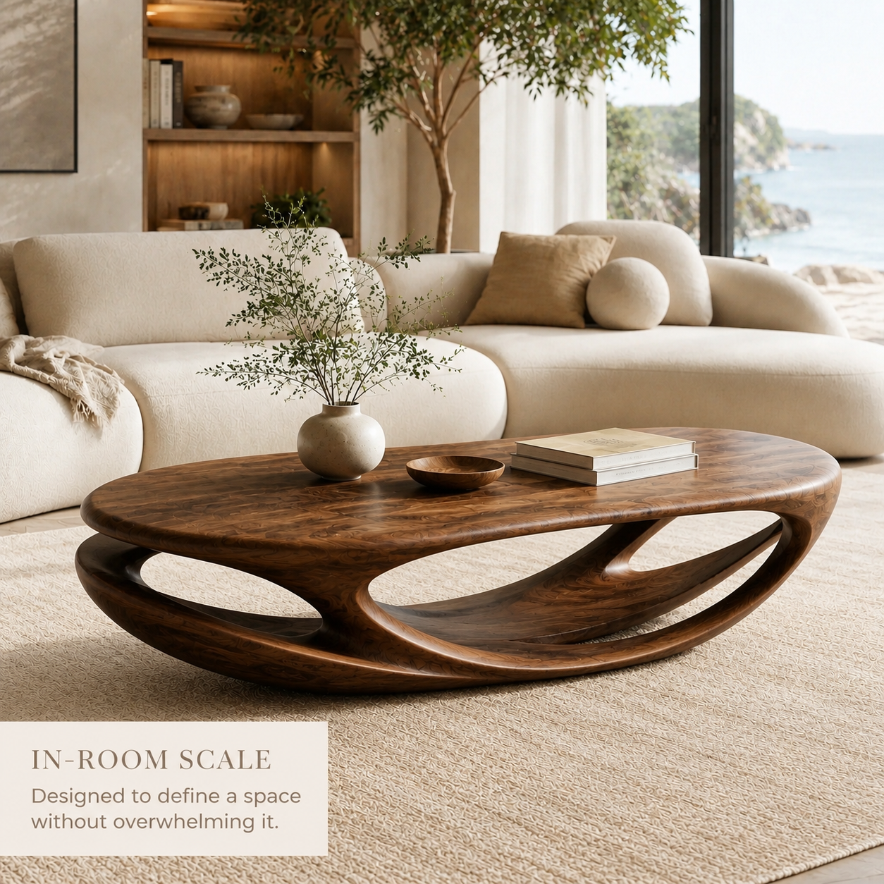Aurelle Sculptural Coffee Table - Design 251 - product image 04
