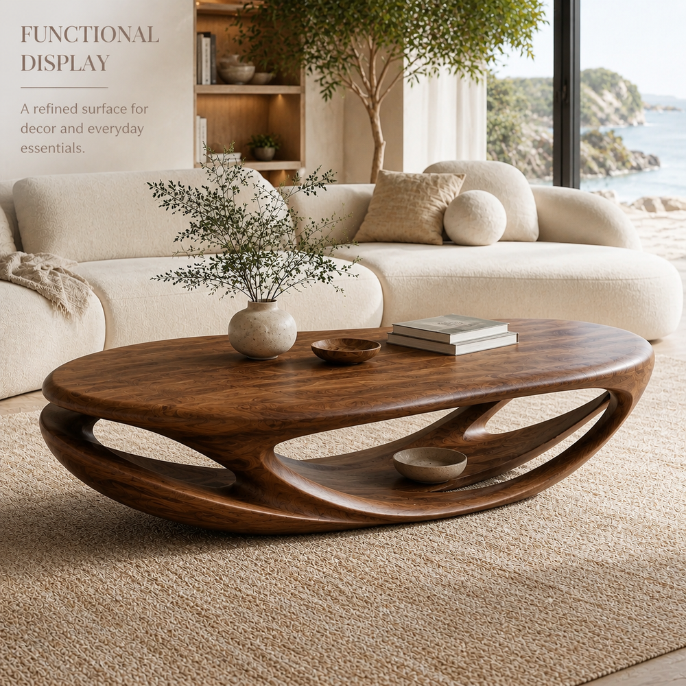 Aurelle Sculptural Coffee Table - Design 251 - product image 07