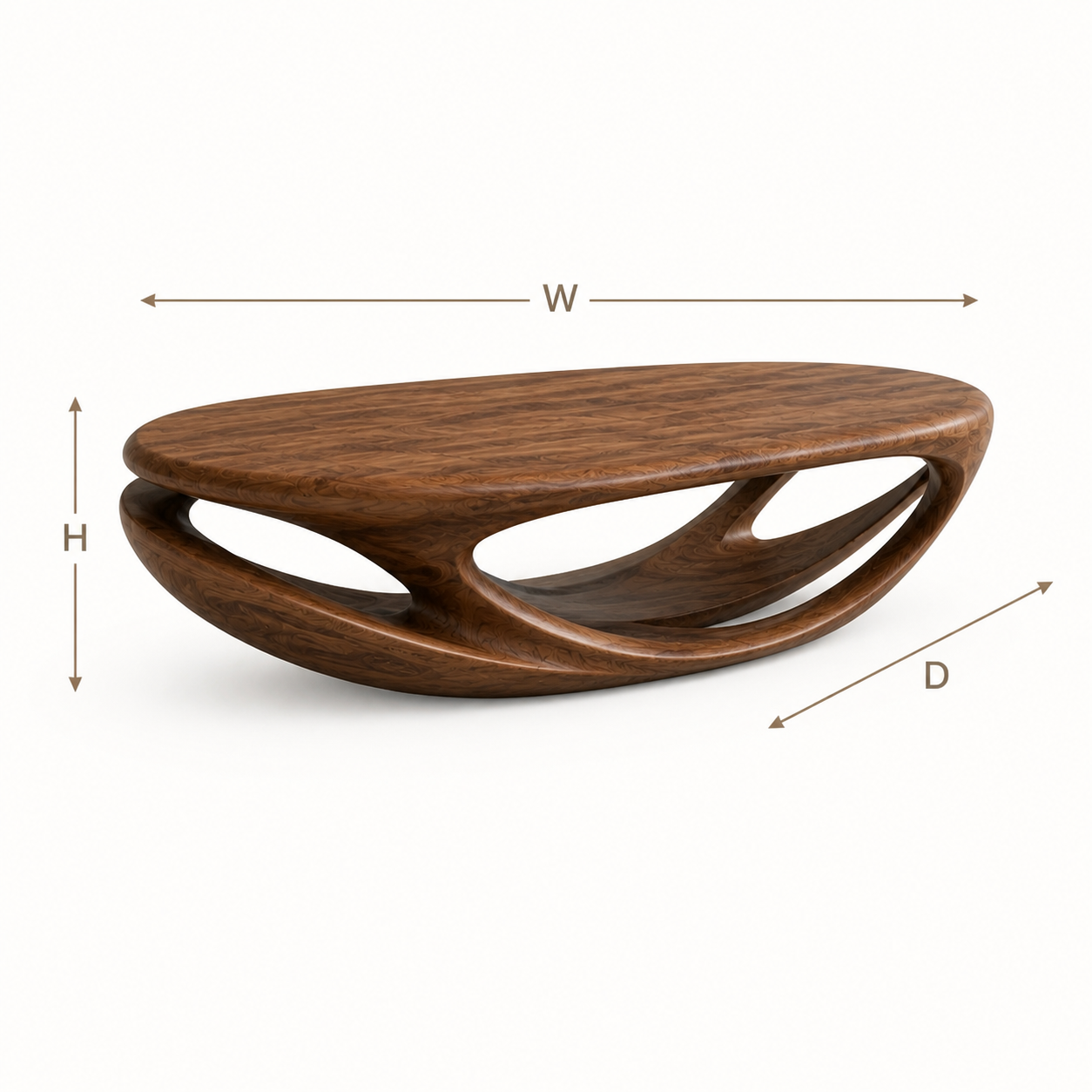 Aurelle Sculptural Coffee Table - Design 251 - product image 08