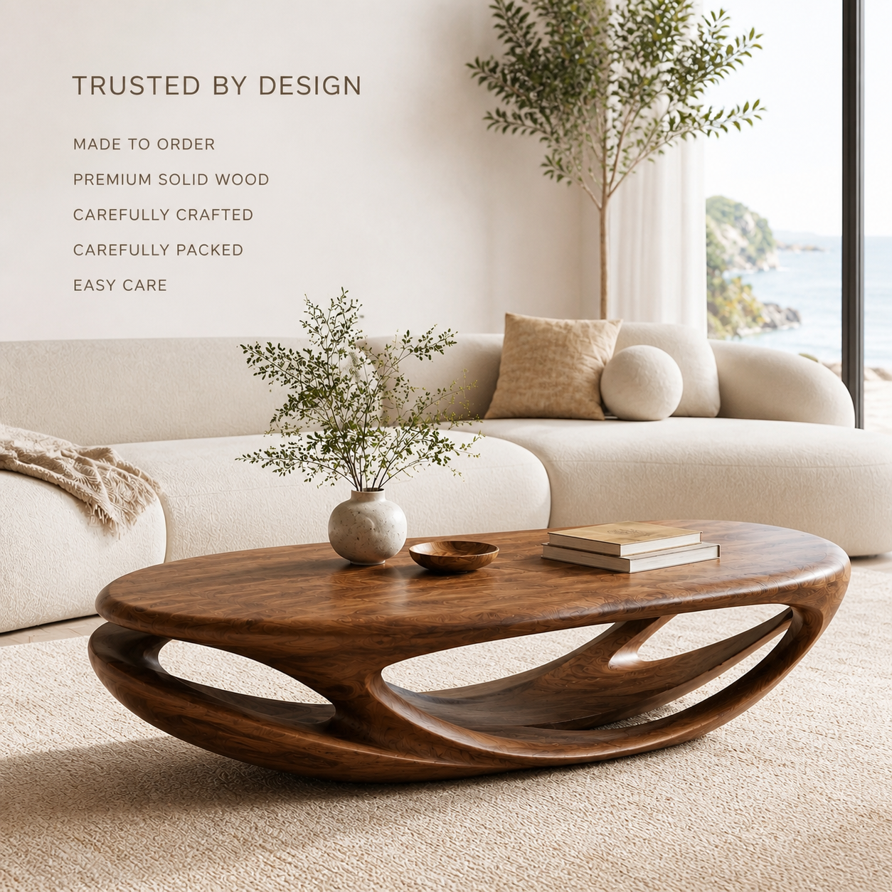 Aurelle Sculptural Coffee Table - Design 251 - product image 09