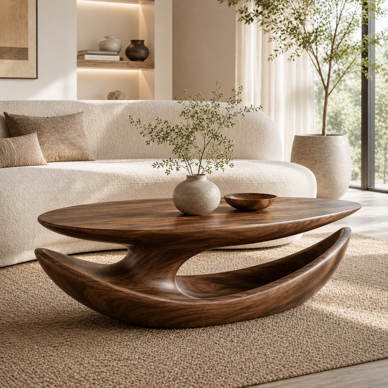 Amara Soft Edge Coffee Table - Design 252 - main view